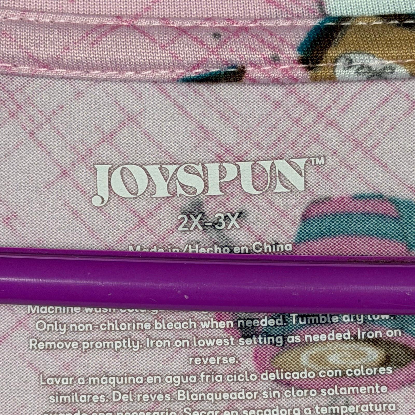 Other Joyspun Pink Coffee Print Nightgown 2X/3X Size ONE SIZE - 5 Thumbnail