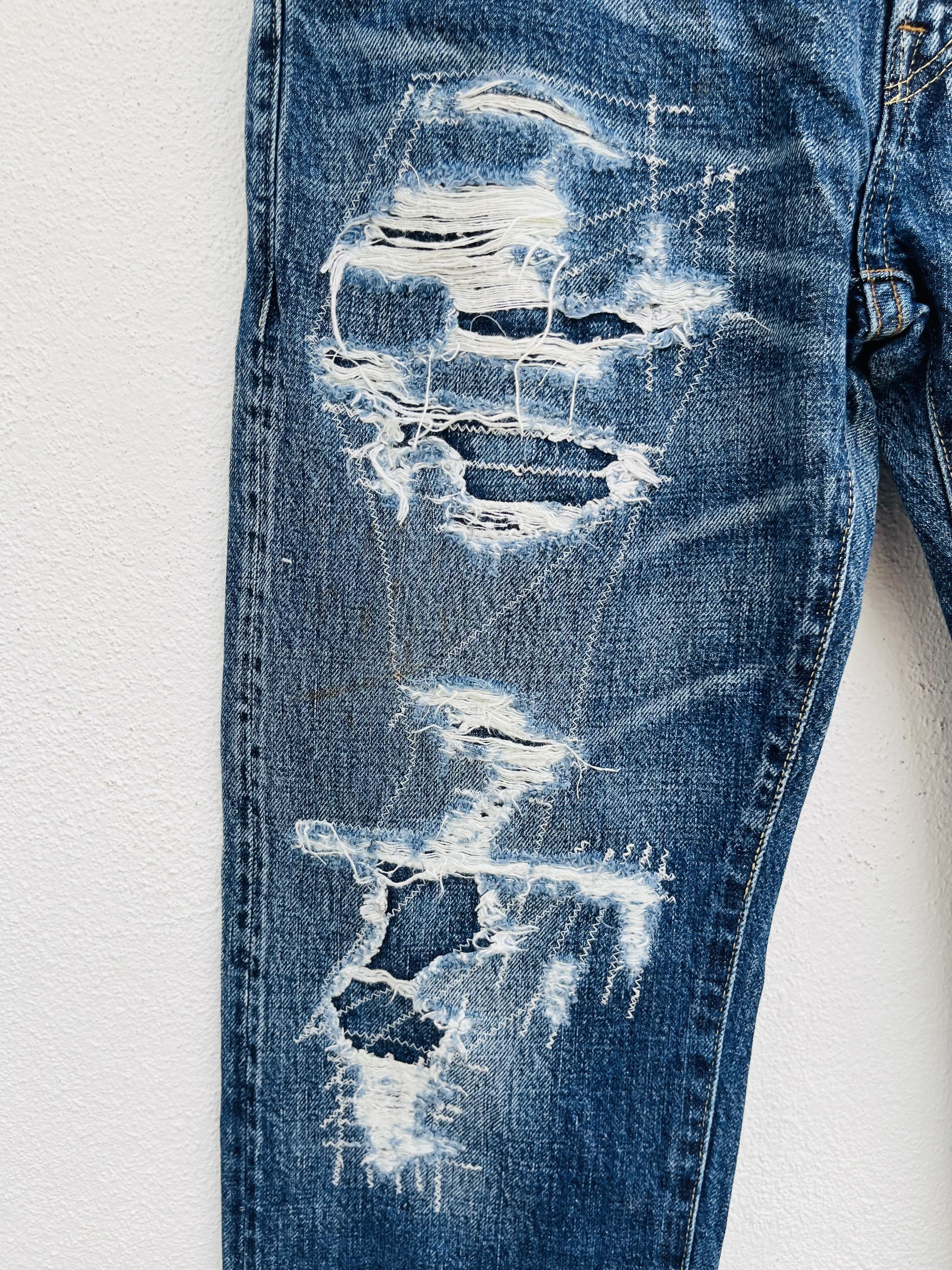 Japanese Brand × Vintage Vintage Denim & Dungaree Japanese Designer Style Size US 30 / EU 46 - 5 Thumbnail
