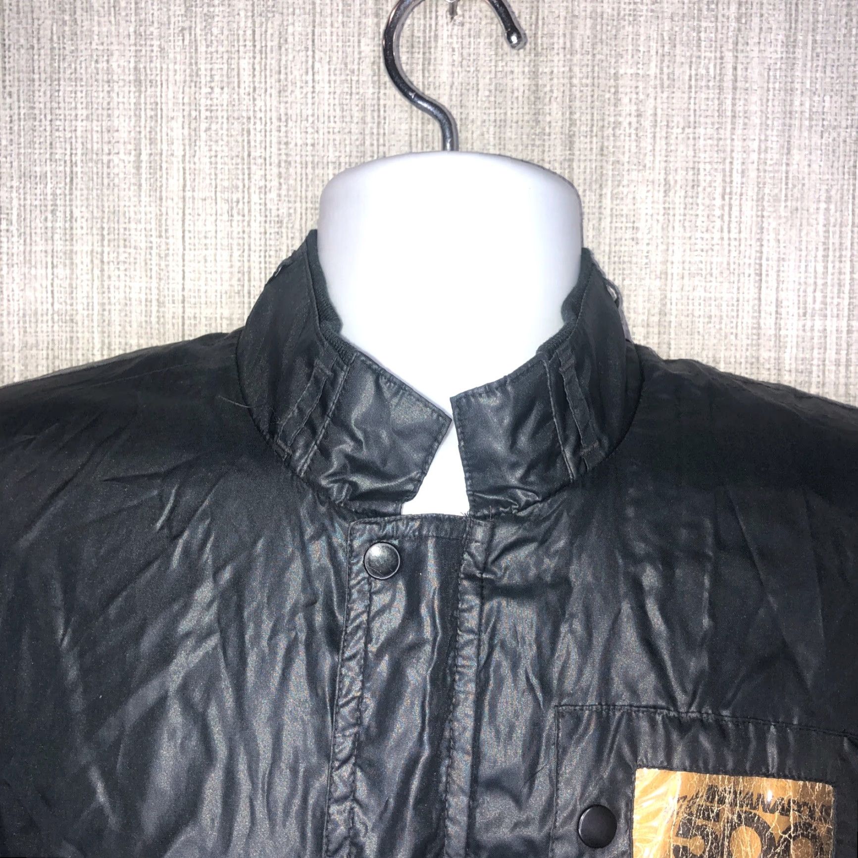 Vintage Vtg Indy 500 Racing Support Service Nylon Jacket Mens XL Black Size US XL / EU 56 / 4 - 3 Thumbnail