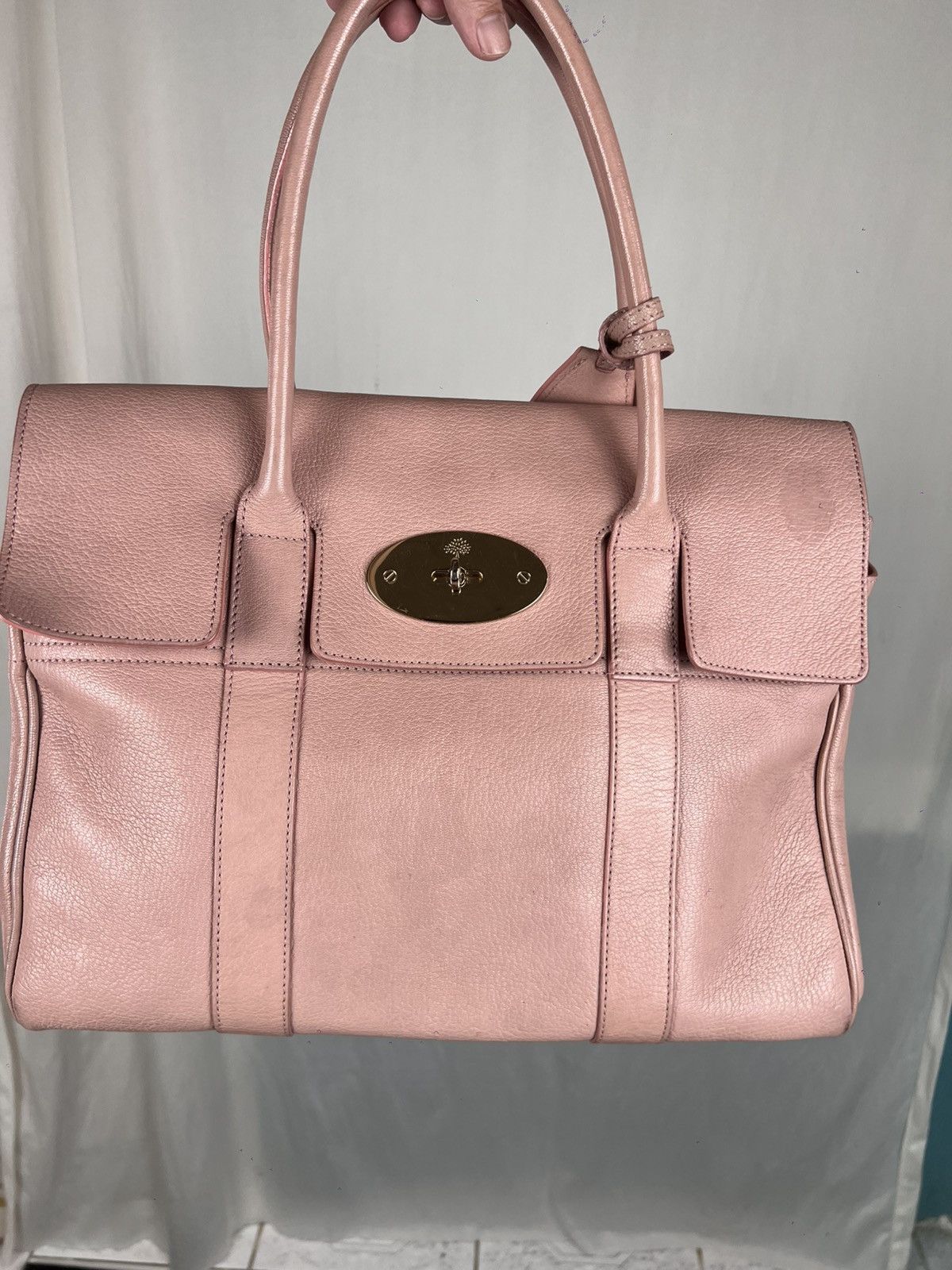 Mulberry Mulberry Bayswater Pink Leather Top Handle Bag –Made England Size ONE SIZE - 1 Thumbnail