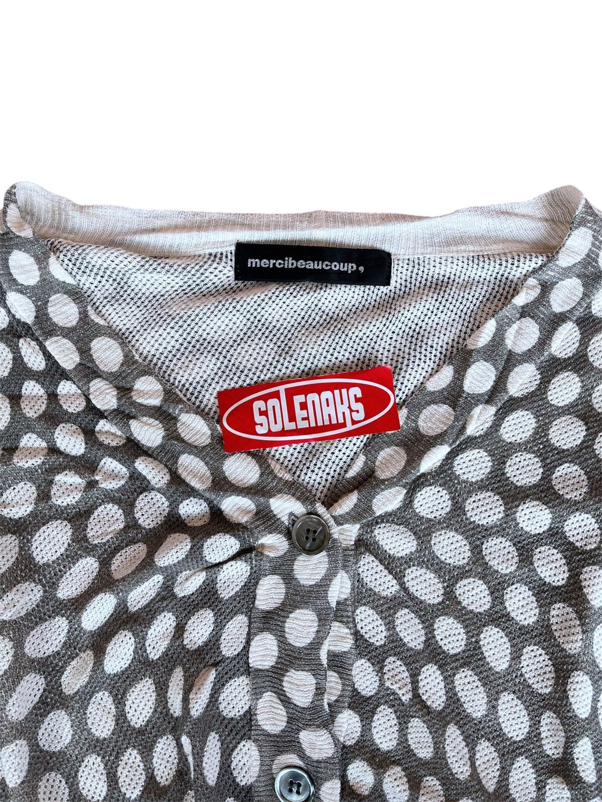 mercibeaucoup Mercibeaucoup Issey Miyake polkadot sweater Size S / US 4 / IT 40 - 5 Thumbnail