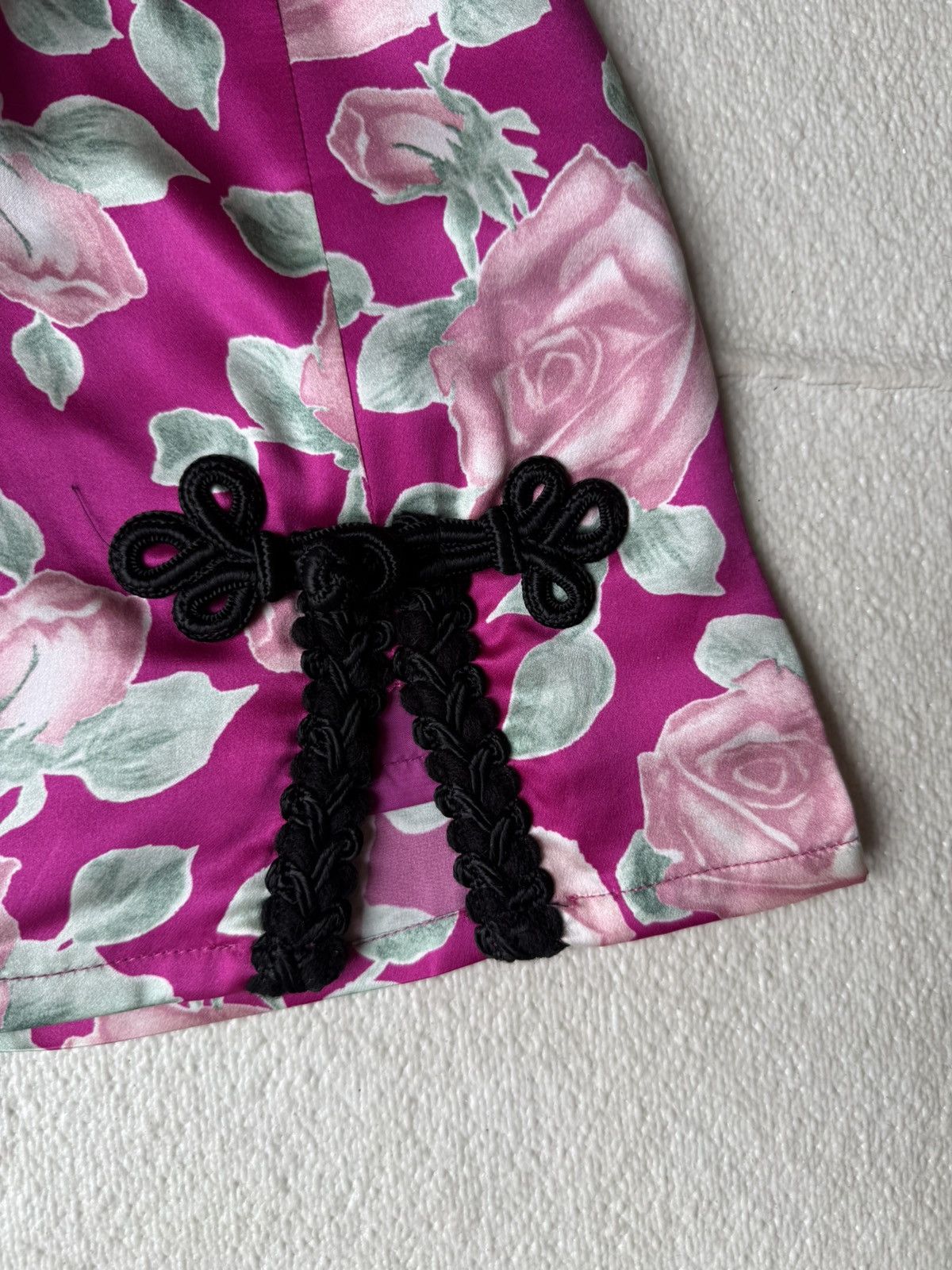 Alessandra Rich Alessandra Rich One of One Custom Kimono Dress Set Size XS / US 0-2 / IT 36-38 - 2 Thumbnail