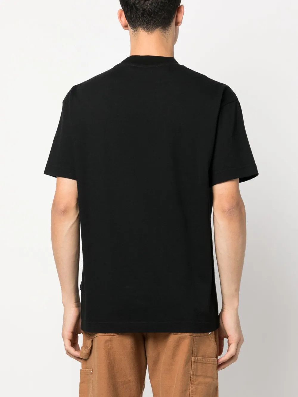 Palm Angels o1y0325 Logo Crewneck T-Shirt in Black Size US S / EU 44-46 / 1 - 4 Thumbnail
