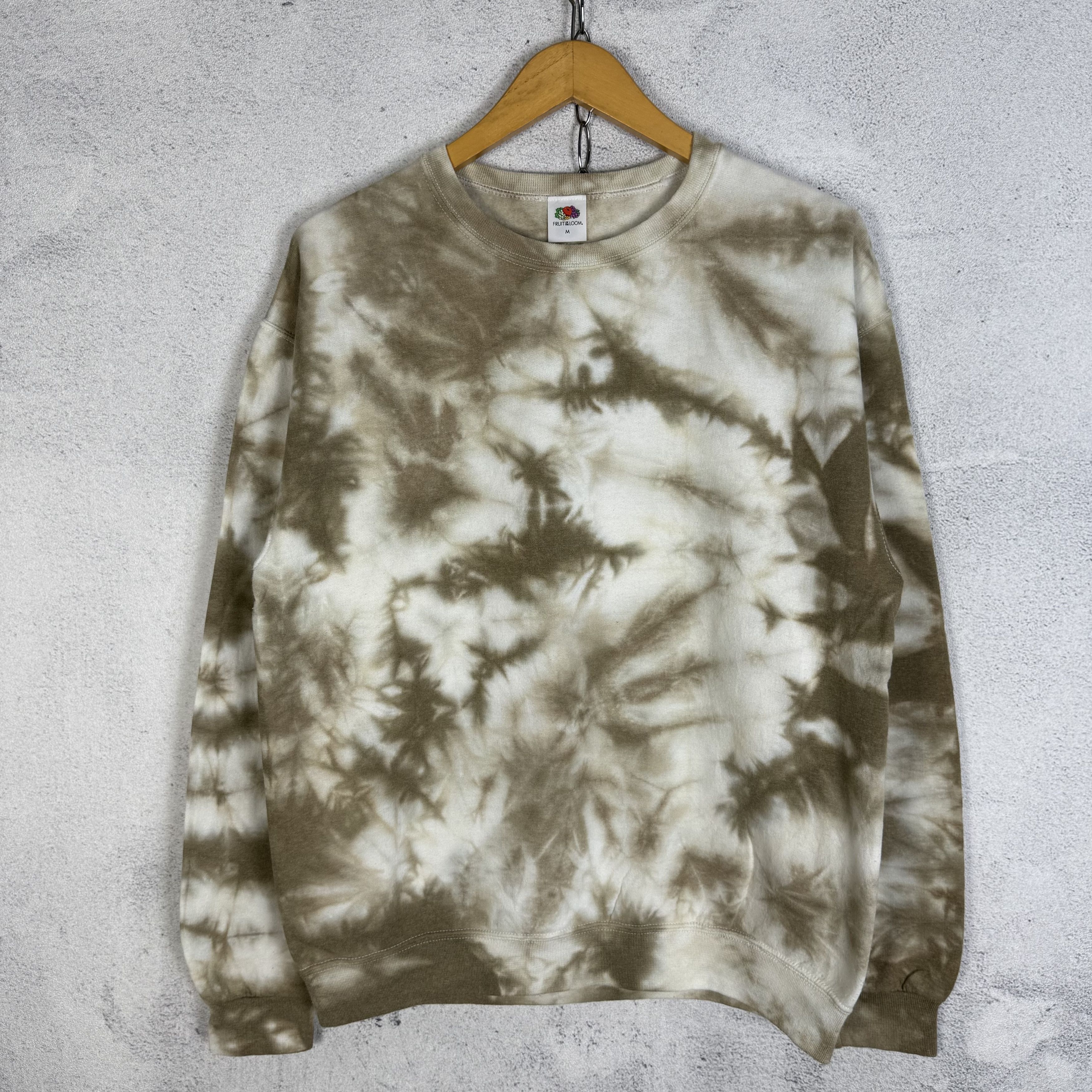 Fruit Of The Loom Fruit Of The Loom Tie Dye Sweatshirt Crewneck Size US M / EU 48-50 / 2 - 1 Thumbnail