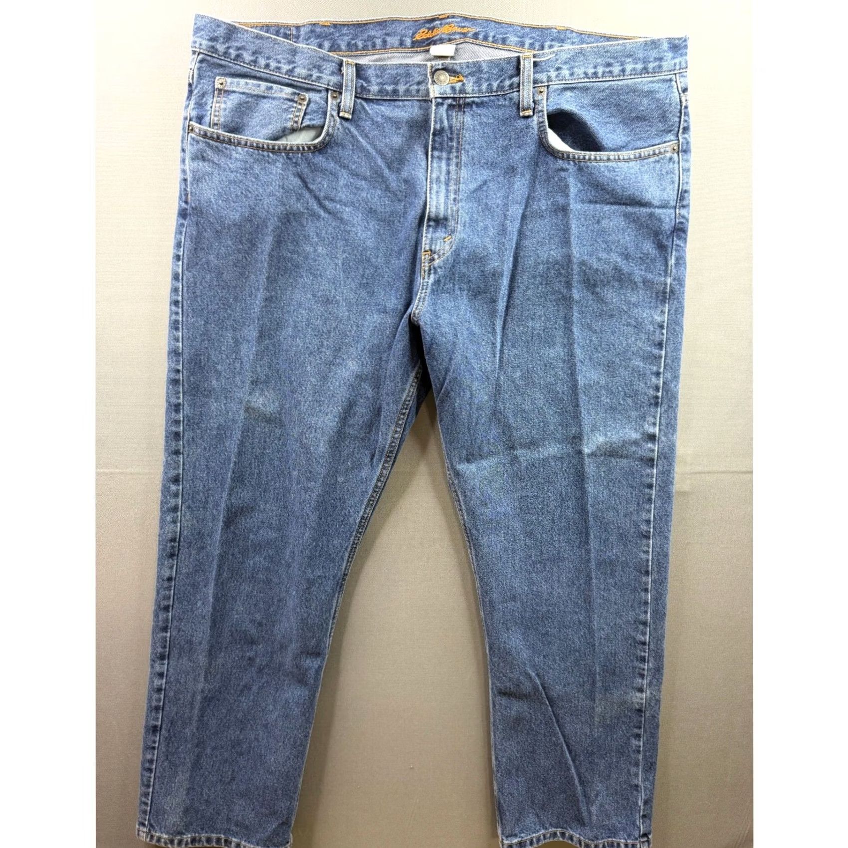 Eddie Bauer Eddie Bauer Mens Blue Straight Leg Denim Jeans 42x30 Size US 42 / EU 58 - 5 Thumbnail