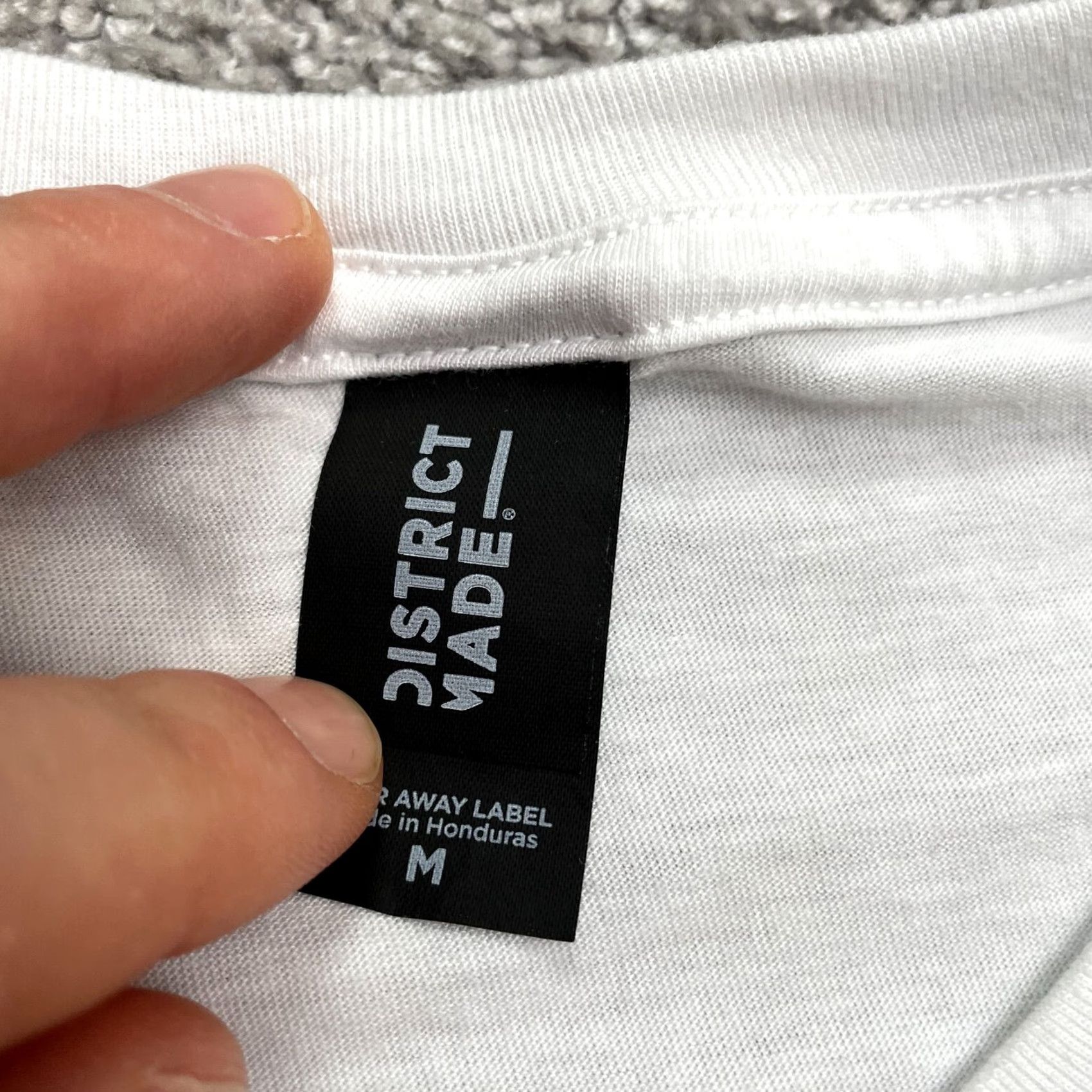 Vintage District District Made Graphic Soft T-Shirt Mens M White Crew Neck Cotton Casual Tee Size US M / EU 48-50 / 2 - 5 Thumbnail