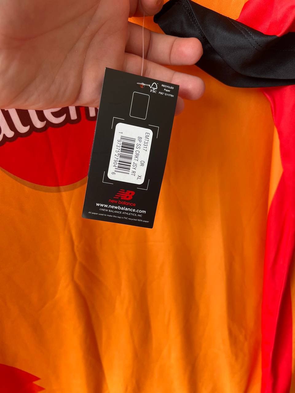 New Balance NEW! 2023/24 BIRMINGHAM PHOENIX PLAYING CRICKET JERSEY SZ XL Size US XL / EU 56 / 4 - 9 Thumbnail
