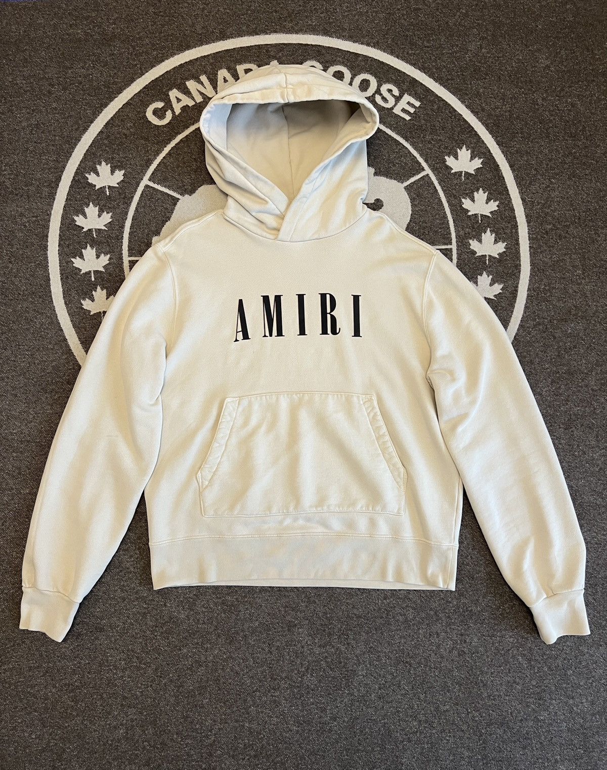 Amiri Amiri Core Logo Sand Beige Cream Hoodie Size US M / EU 48-50 / 2 - 1 Thumbnail