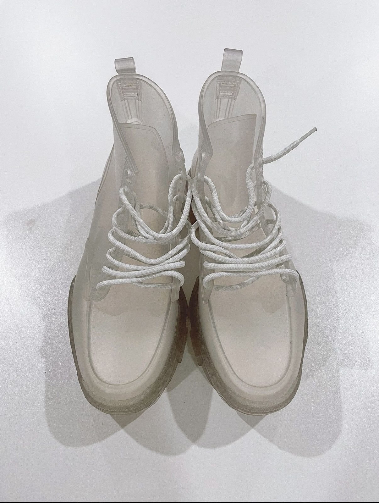 Daniel Arsham × Dior Dior x Daniel Arsham | Rubber Translucent Ankle Boots Size US 9.5 / EU 42-43 - 3 Thumbnail