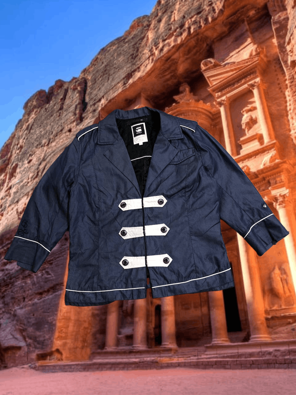 G-Star vintage Y2K G-Star Raw big logo jacket Streetwear Size L / US 10 / IT 46 - 1 Thumbnail