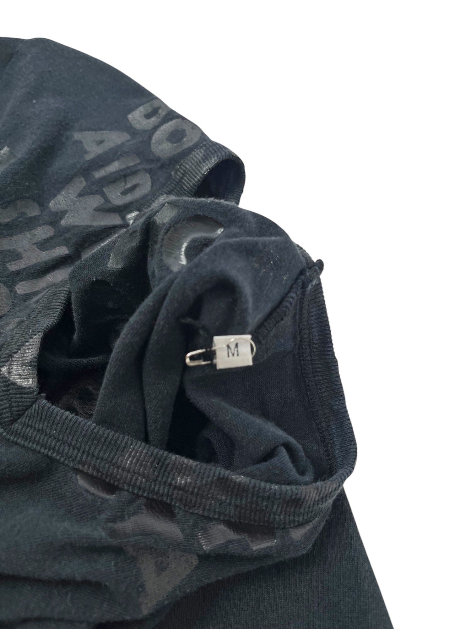 Maison Margiela Martin Margiela AIDS Charity Black Tee Size US M / EU 48-50 / 2 - 8 Thumbnail