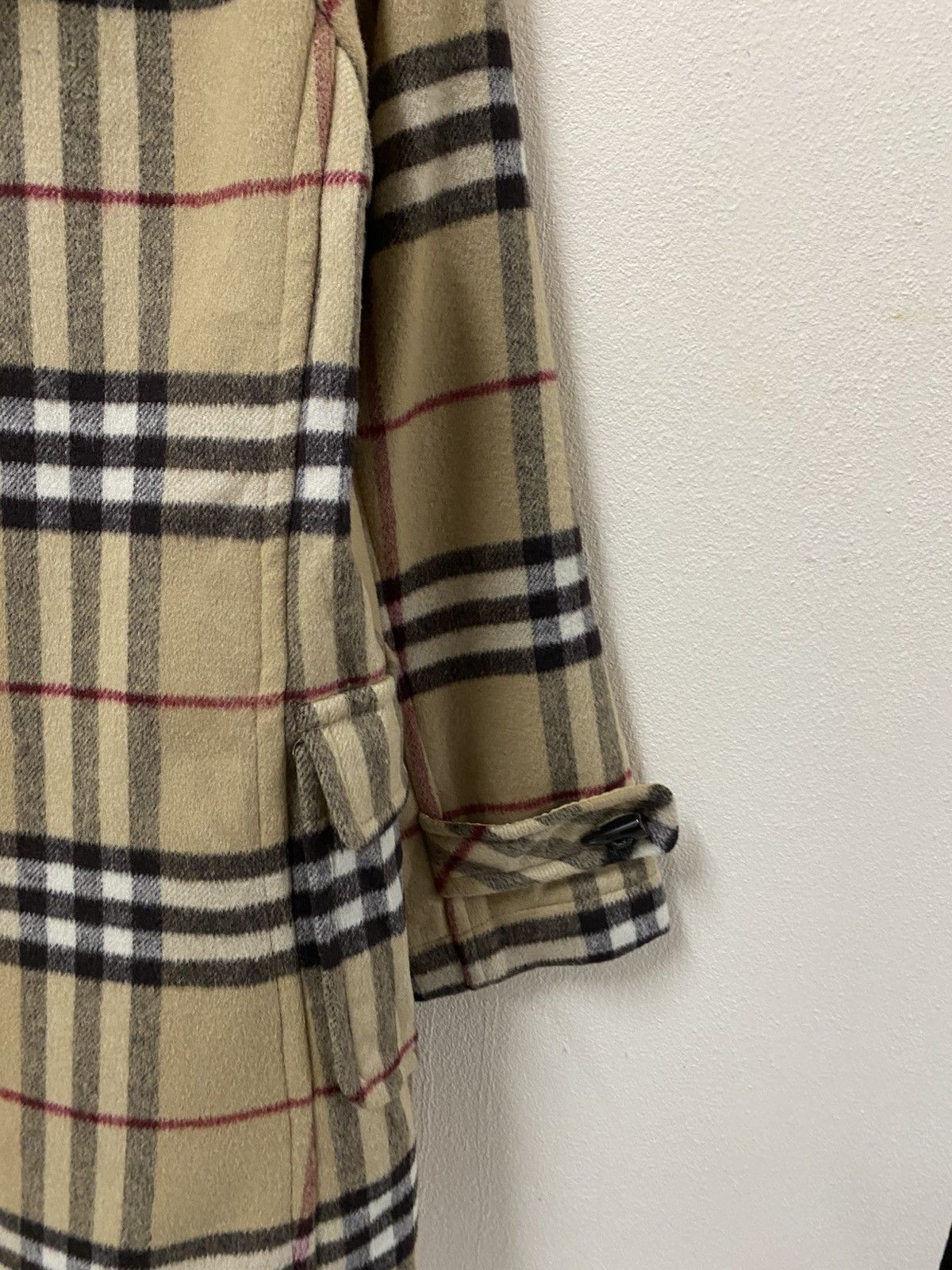 Burberry BURBERRY Archive Nova Check Duffle Coat 🔥 Size XS / US 0-2 / IT 36-38 - 9 Thumbnail