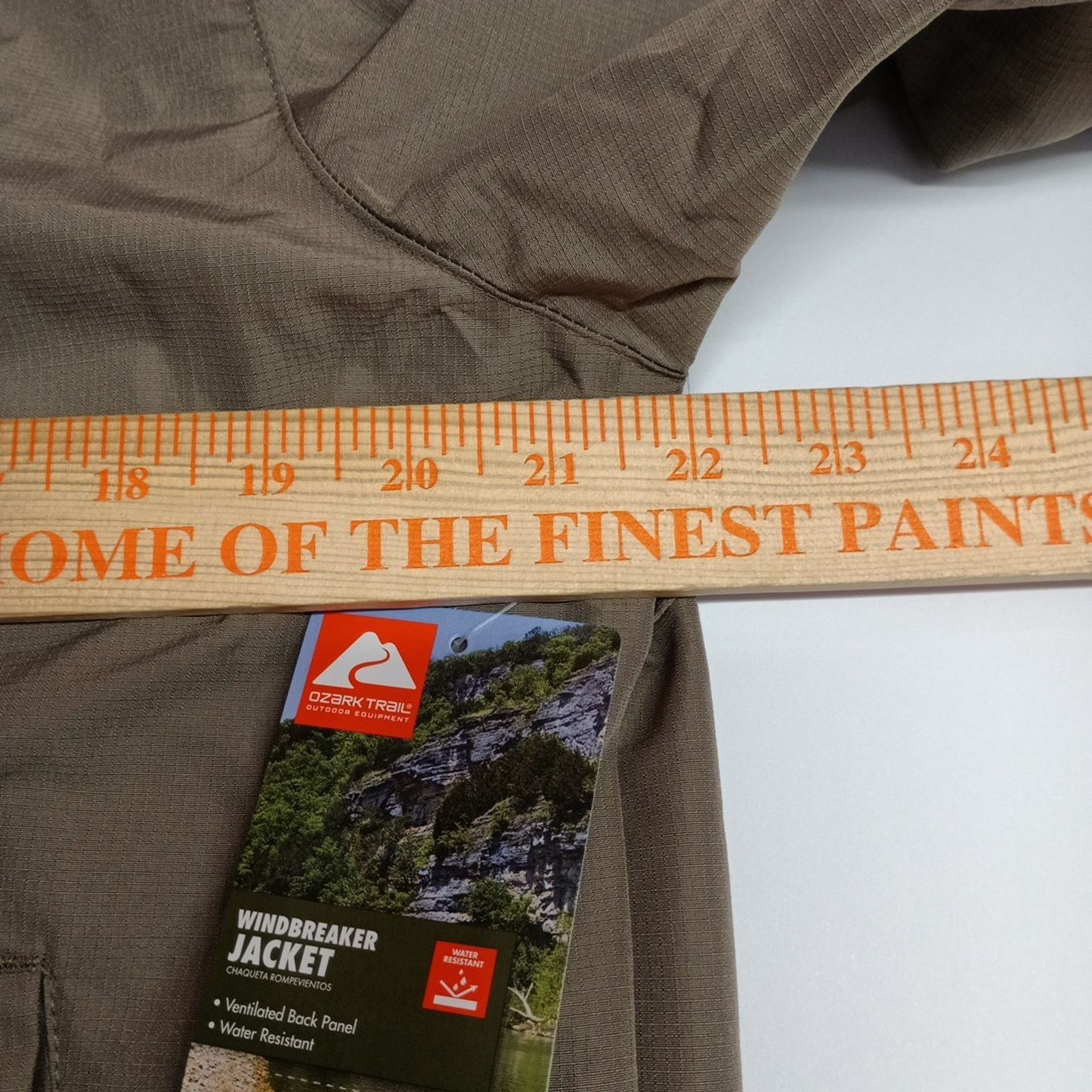 Other Ozark Trail Windbreaker Jacket Men's S Taupe Falls Pockets Size US S / EU 44-46 / 1 - 6 Thumbnail