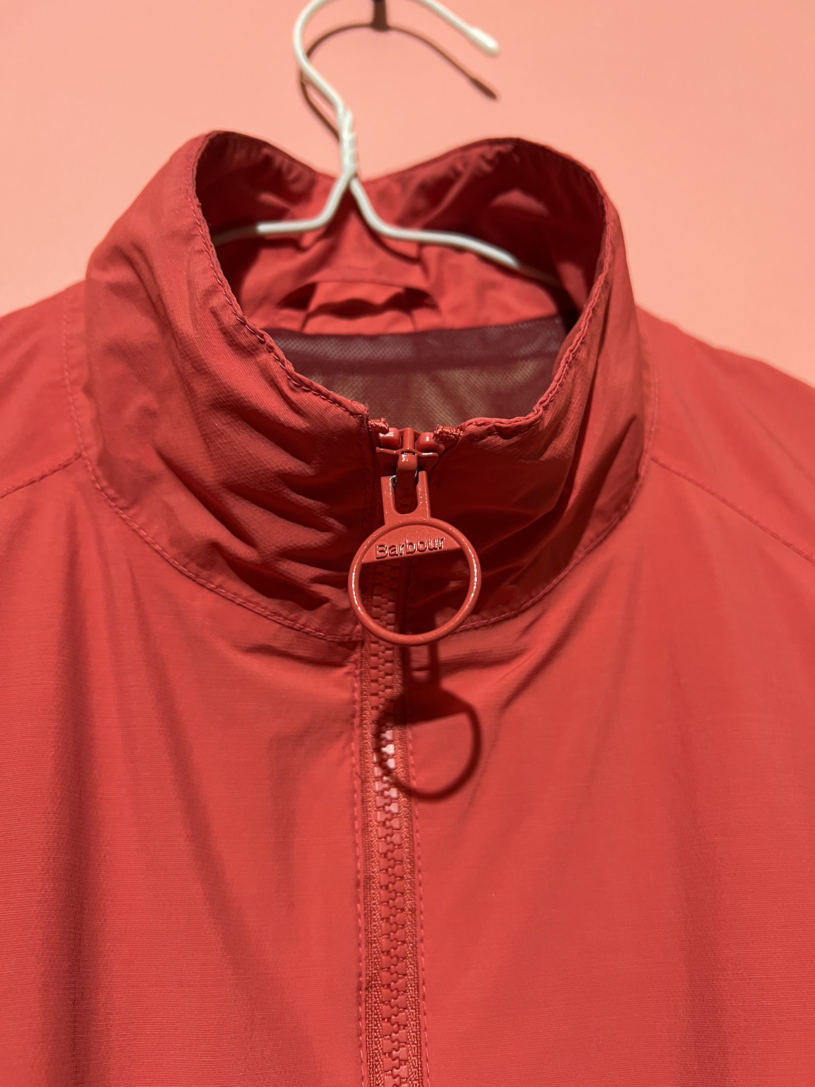 Barbour Barbour red bomber jacket logo streetwear uk England Size US M / EU 48-50 / 2 - 3 Thumbnail