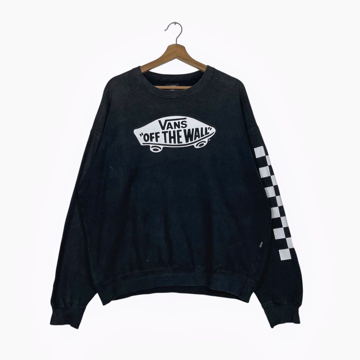 Vans Vans Off The Wall Big Logo Crewneck Sweatshirt Size US M / EU 48-50 / 2 - 1 Thumbnail