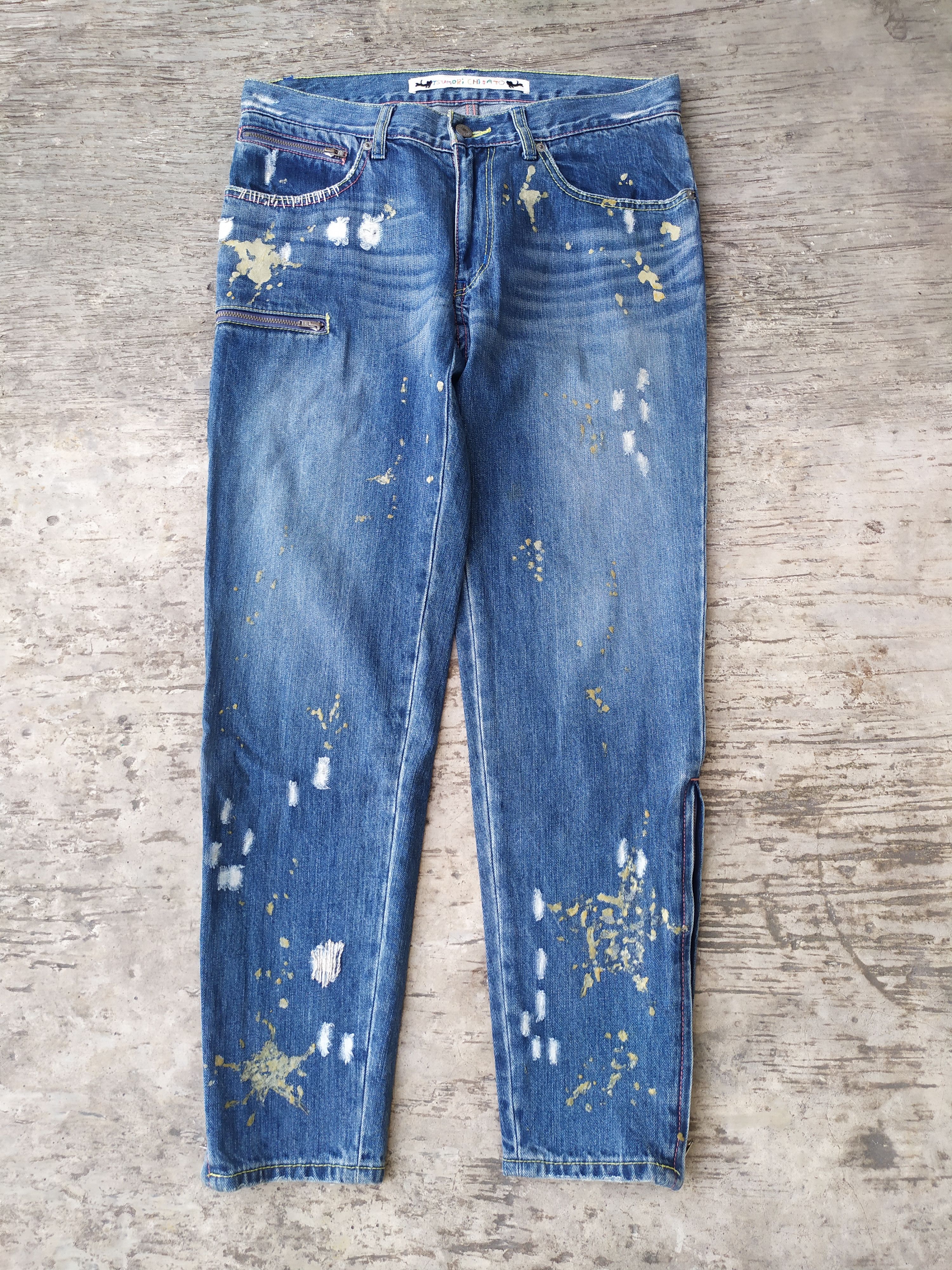 Issey Miyake × Tsumori Chisato Tsumori Chisato Issey Miyake Zipper Jeans Size US 32 / EU 48 - 2 Thumbnail