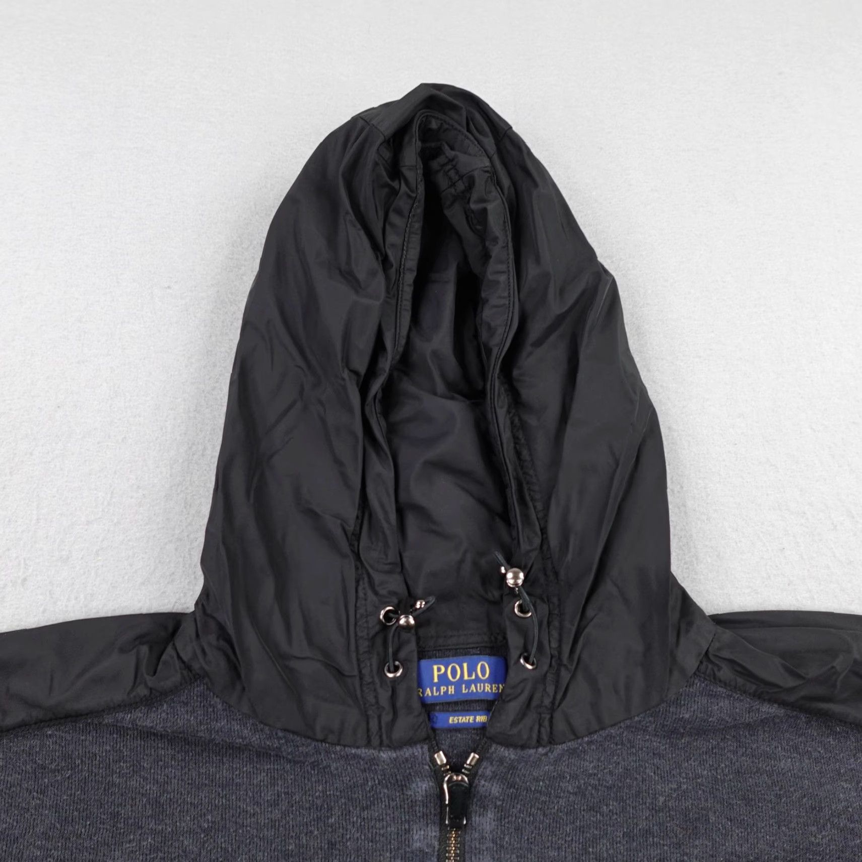 Polo Ralph Lauren Polo Ralph Lauren Jacket Gray Mens 3XB 3XL Big Estate Rib Hoodie Sweatshirt Zip Size US XXL / EU 58 / 5 - 2 Thumbnail