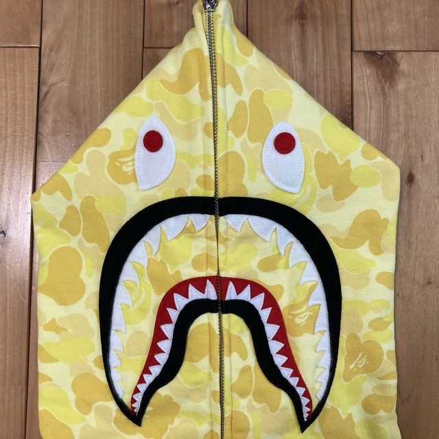 Bape 2024 🔥Kids Store Camo🔥 BAPE shark full zip hoodie APE Size US XXL / EU 58 / 5 - 4 Thumbnail