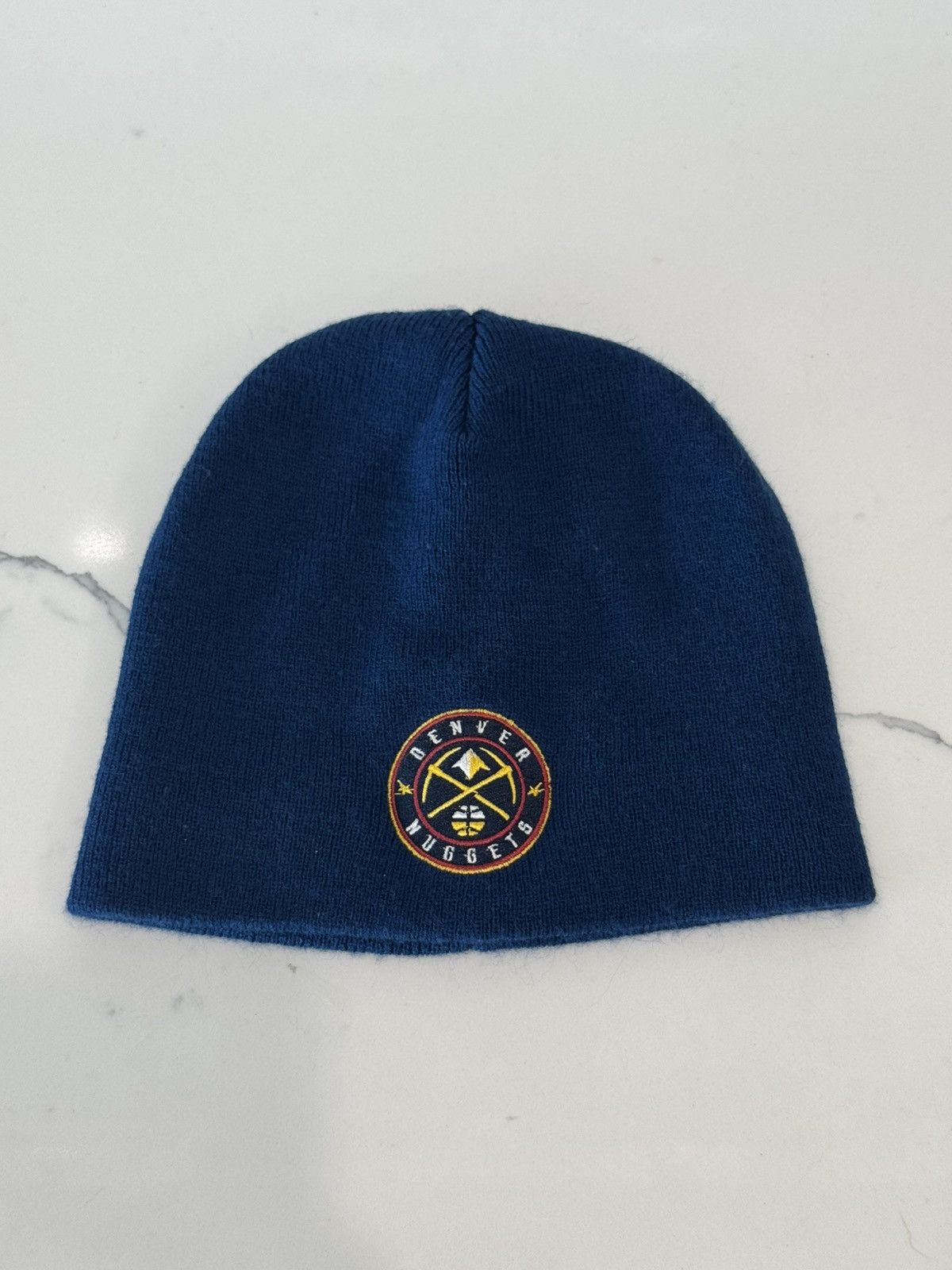 NBA Vintage Y2K Denver Nuggets NBA Skully Beanie Hat Size ONE SIZE - 2 Thumbnail