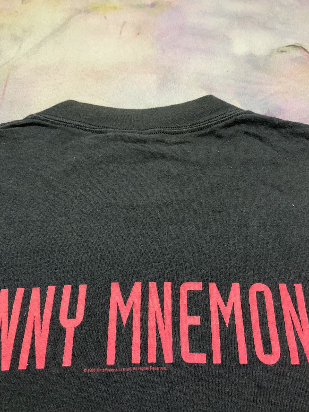 Vintage Vintage Johnny Mnemonic Cyberpunk Film Promo Keanu Reeves Size US M / EU 48-50 / 2 - 7 Thumbnail