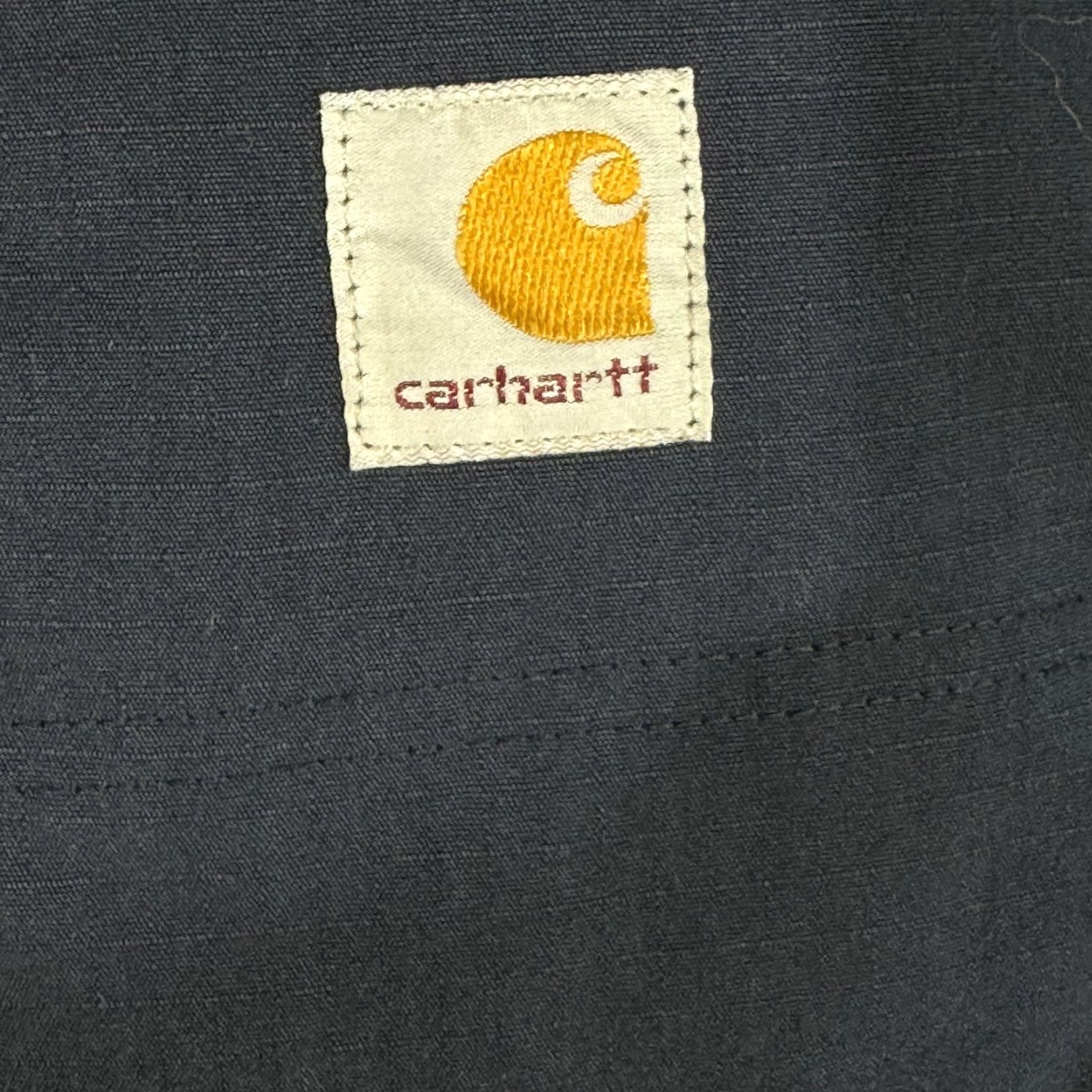 Carhartt Carhartt Pants Mens 36x30 Ripstop Relaxed Fit Outdoor Workwear Zipper Pocket Blue Logo Cargo Pocket Slash Pocket Casual Workwear Mens Size US 36 / EU 52 - 6 Thumbnail
