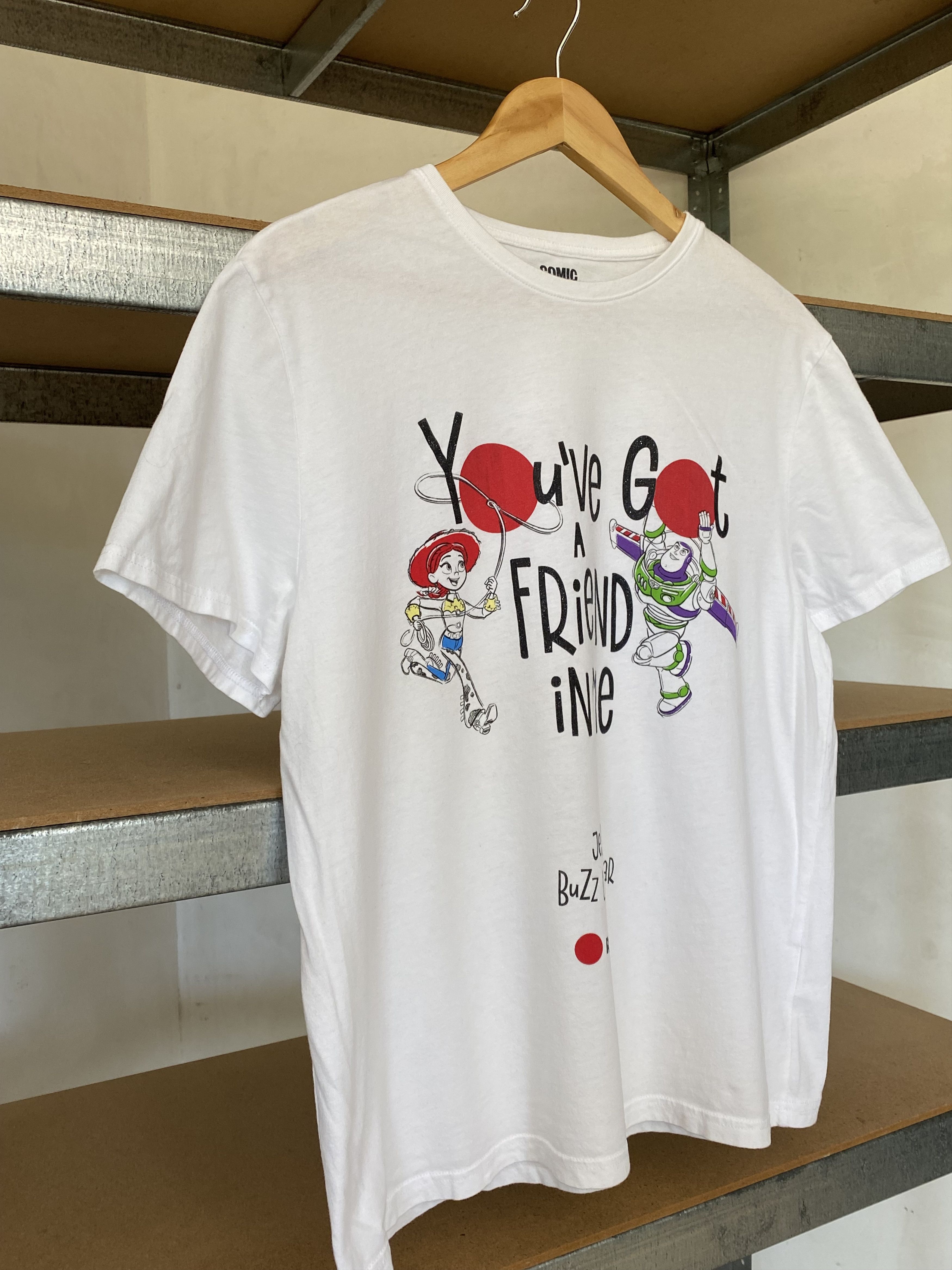 Cartoon Network Comic Relief Toy Story Vintage Cartoon T-shirt Size US M / EU 48-50 / 2 - 2 Thumbnail