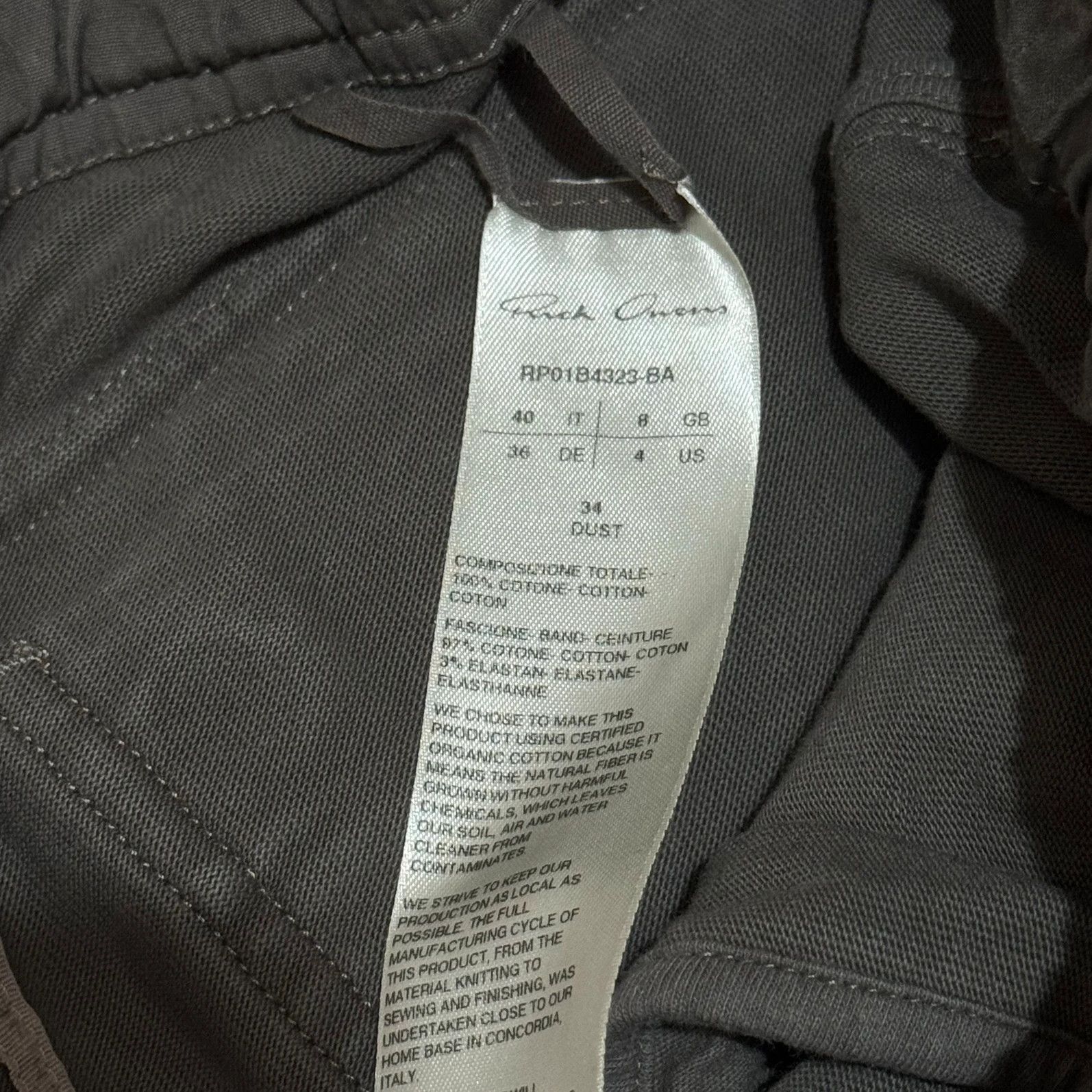 Rick Owens Rick owens fw22 storbe teal mastodon cargo joggers pants Size US 28 / EU 44 - 6 Thumbnail