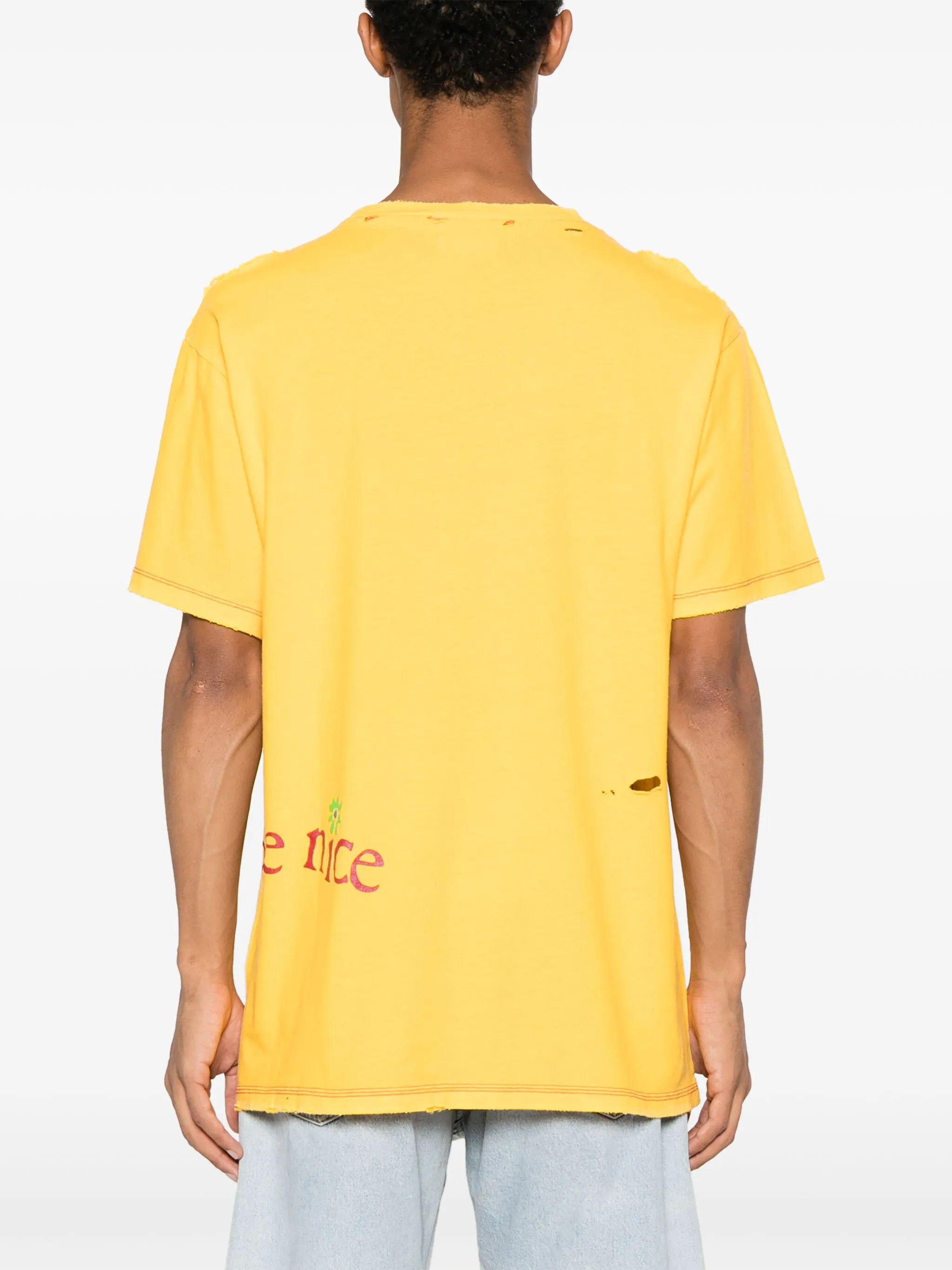 ERL o1y0125 T-Shirt in Yellow Size US S / EU 44-46 / 1 - 3 Thumbnail