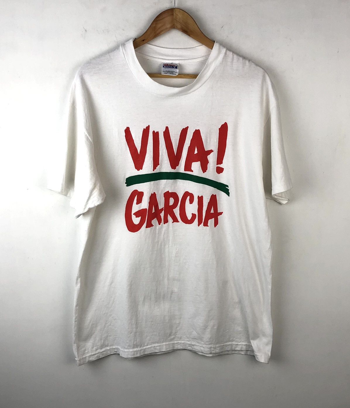 Vintage Vintage politics garcia 99 elections tee rare hanes beefy Size US L / EU 52-54 / 3 - 1 Thumbnail