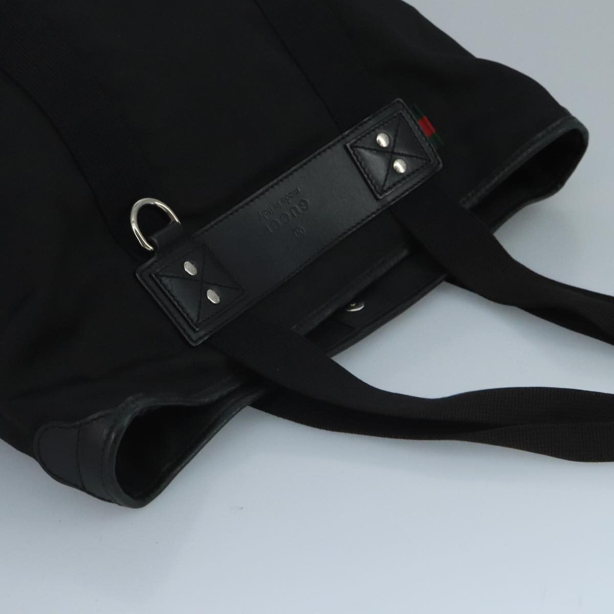 Gucci GUCCI Tote Bag Canvas Black Size ONE SIZE - 6 Thumbnail