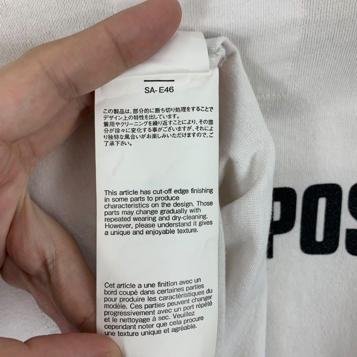 Japanese Brand × Sacai SACAI Film Crew double exposure printed long sleeve tee Size US M / EU 48-50 / 2 - 14 Thumbnail