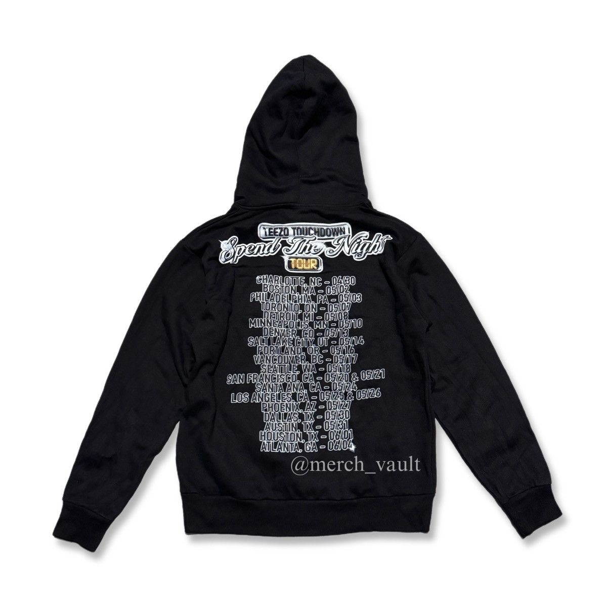 Band Tees Teezo Touchdown Spend the Night Tour 3rd Coast Hoodie Merch Size US M / EU 48-50 / 2 - 2 Thumbnail