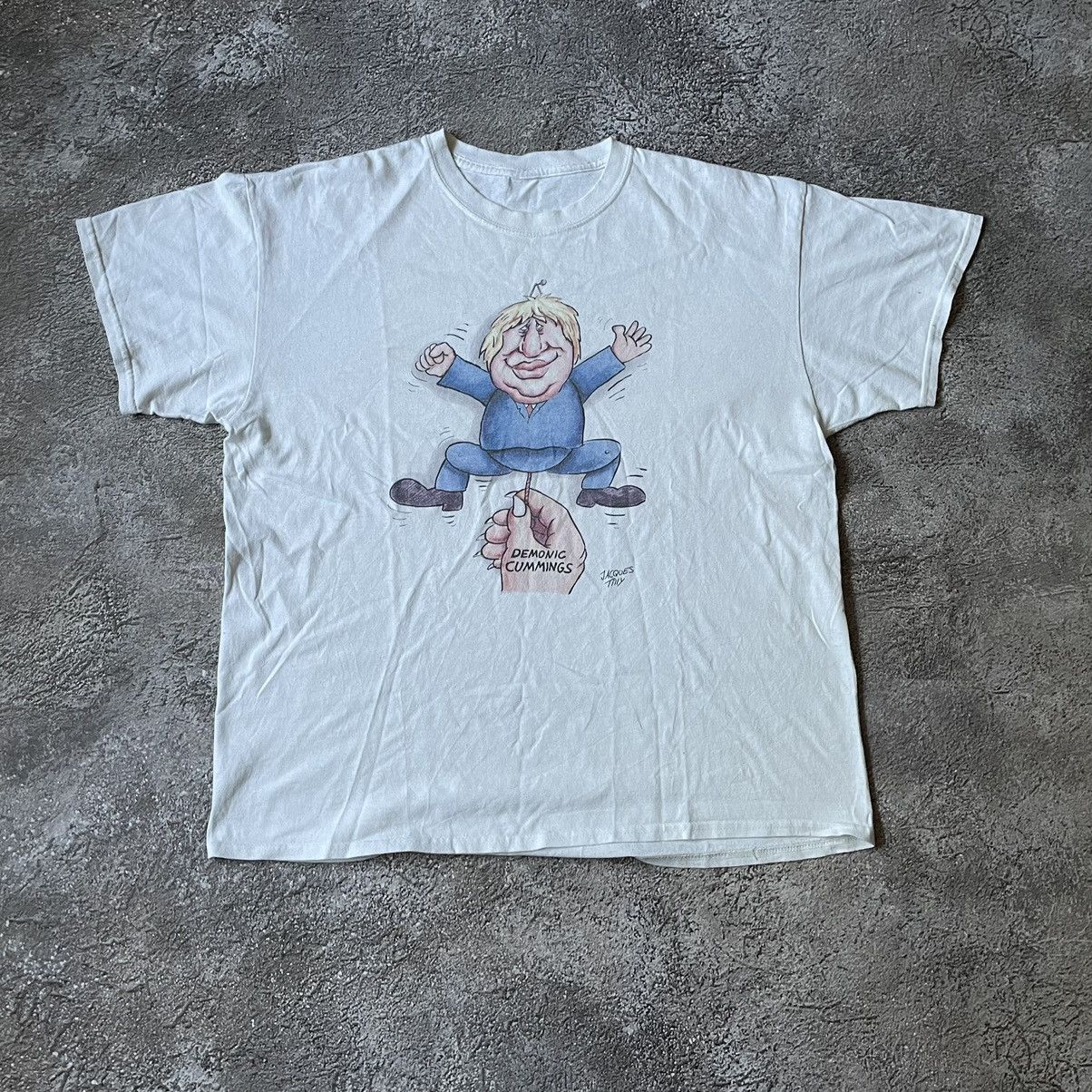 Vintage Vintage Y2K ADULT TEE DONALD TRUMP DEMONIC XL Size US XL / EU 56 / 4 - 3 Thumbnail