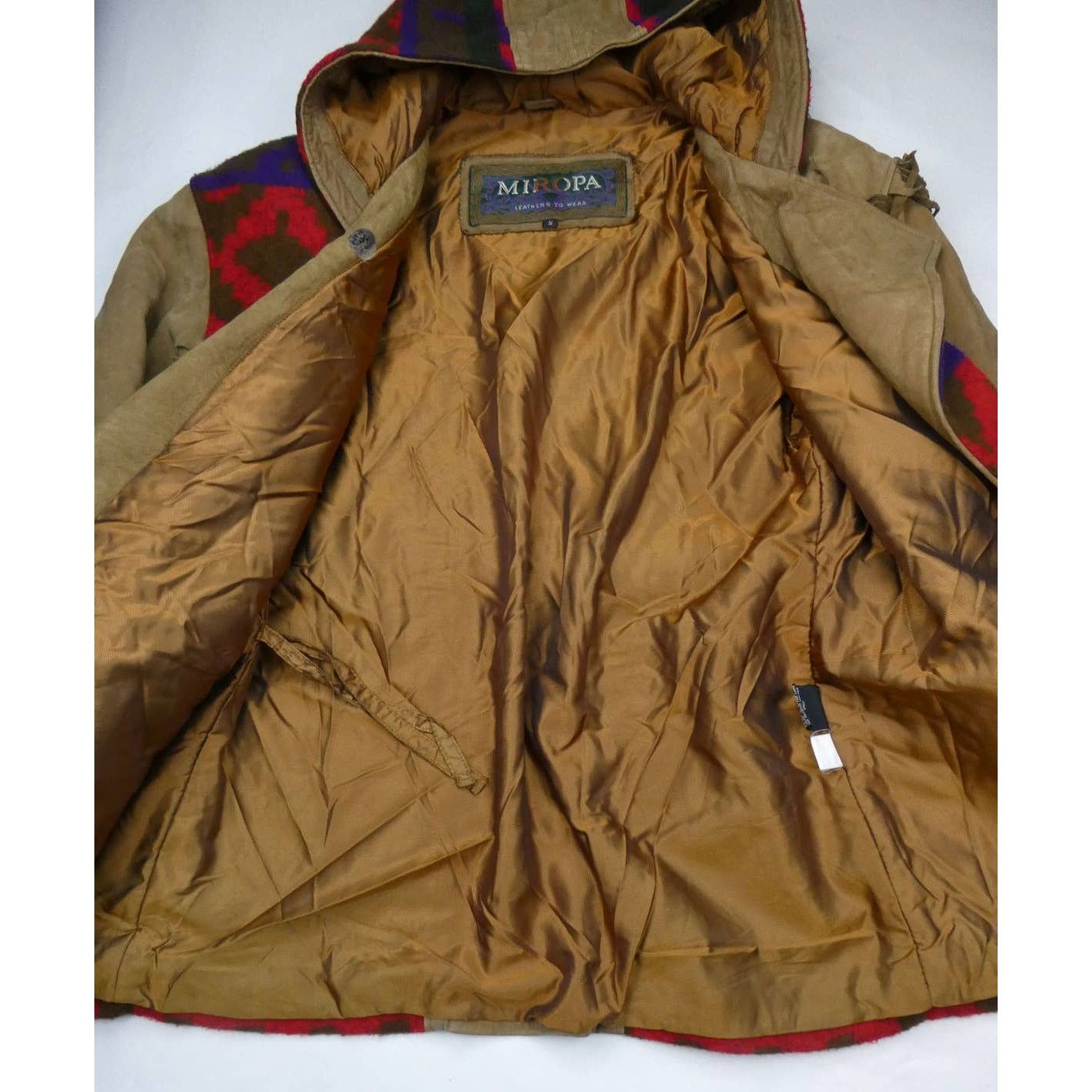 Pendleton Miropa Wool & Leather Aztec print coat Pendleton Like, small Size S / US 4 / IT 40 - 5 Thumbnail