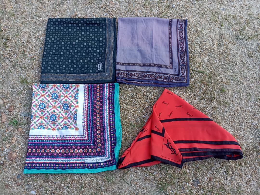 Yves Saint Laurent 🔥BINDING🔥Yves Saint Lauren scarf & handkerchief/bandana Size ONE SIZE - 2 Thumbnail
