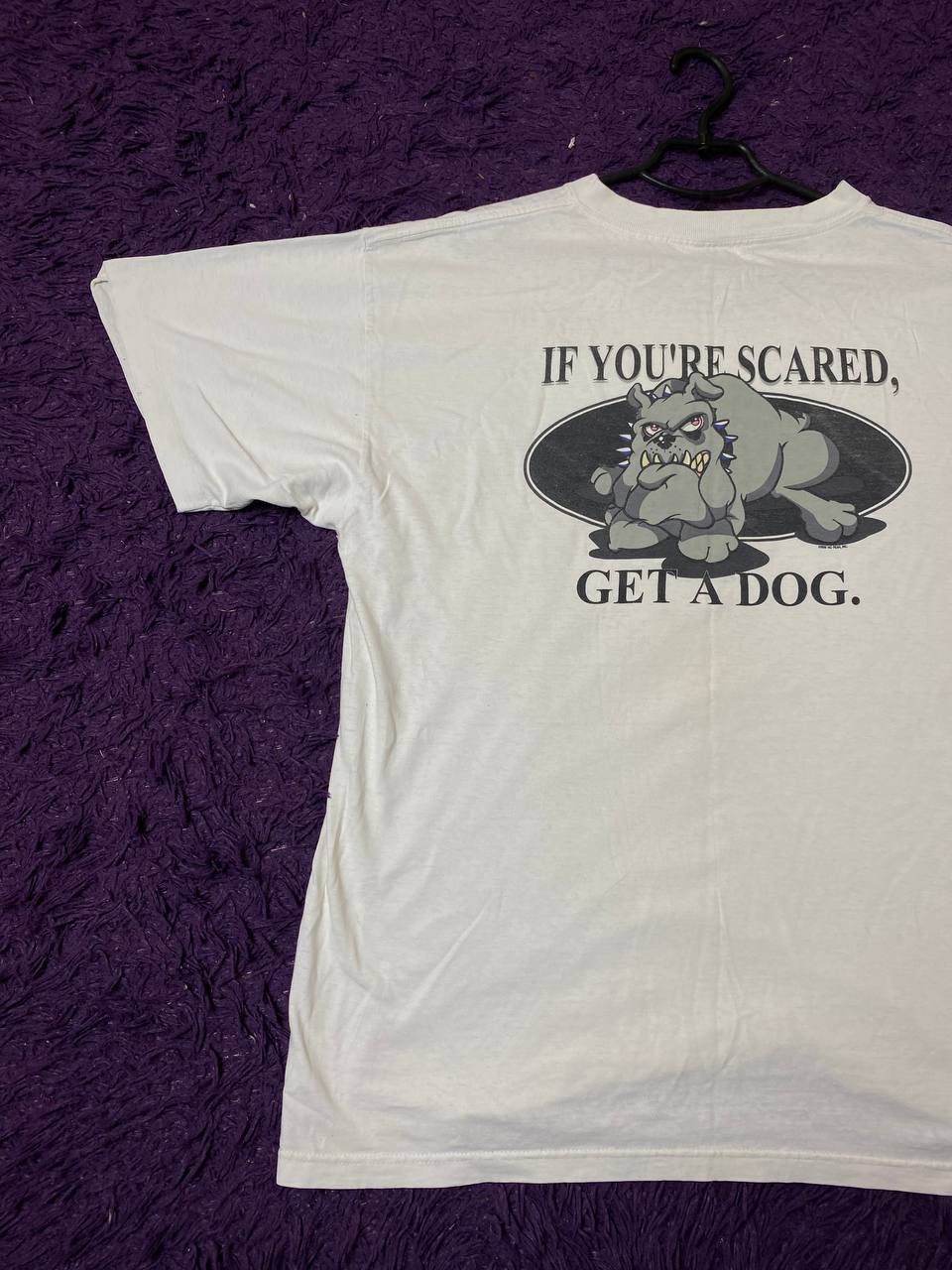 No Fear Big Print White T-Shirt No Fear Y2K Size XL Size US XL / EU 56 / 4 - 16 Thumbnail