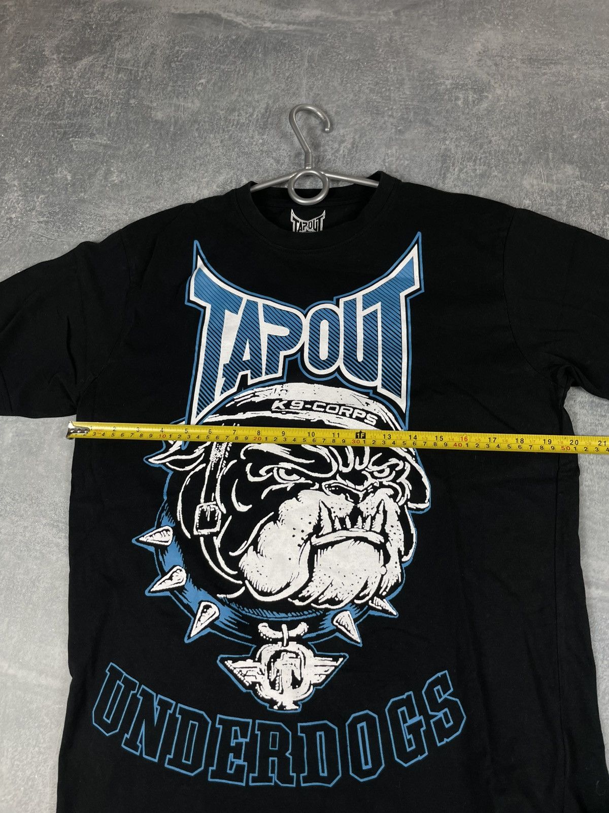 Tapout Black Tapout Underdogs Y2K tee Size US M / EU 48-50 / 2 - 7 Thumbnail