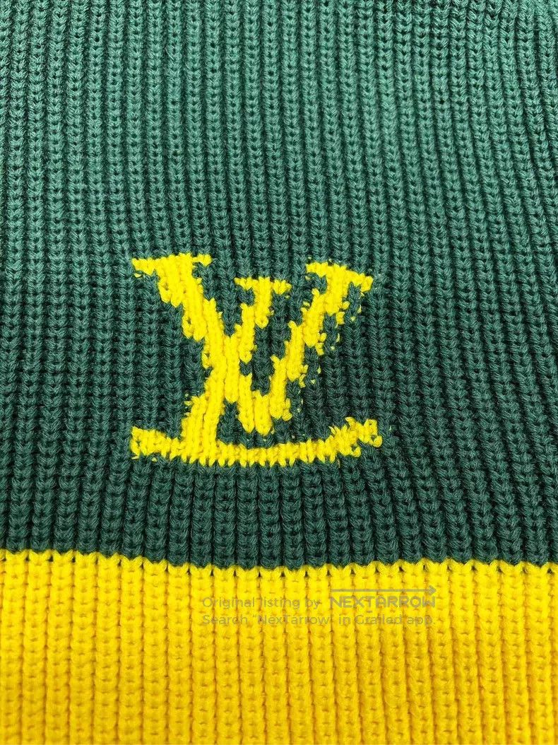 Louis Vuitton Louis Vuitton Green, yellow and red patchwork Jamaican swe Size US XL / EU 56 / 4 - 4 Thumbnail
