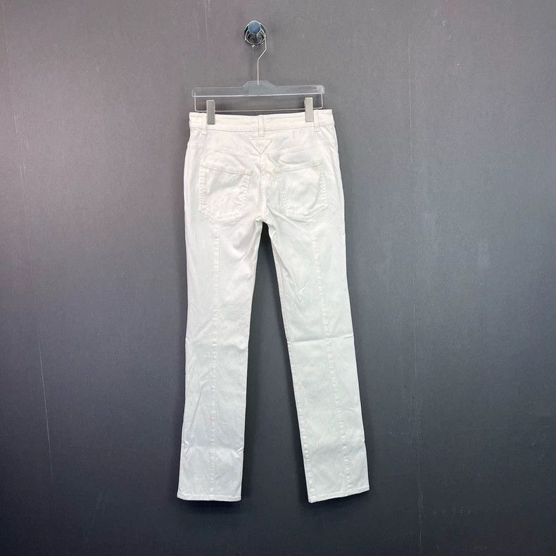 Prada PradaWhite slim straight jeans 2503-Nextarrow Size US 27 - 2 Thumbnail