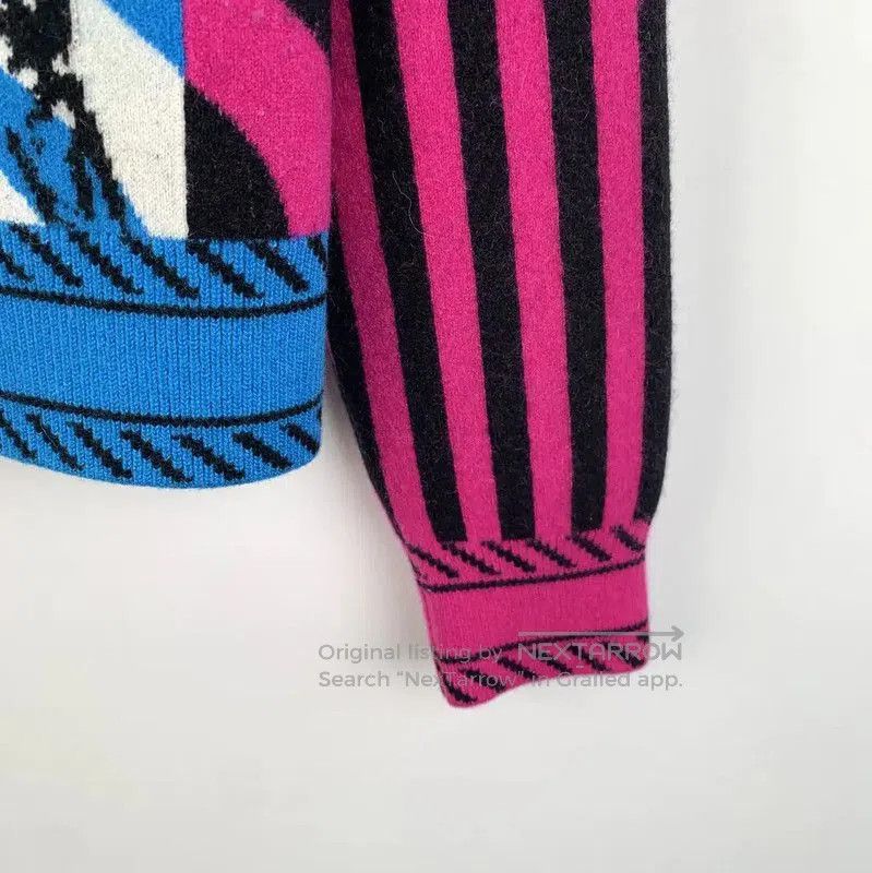 Dior Dior Color Block Cashmere Sweater for Women . Size XS / US 0-2 / IT 36-38 - 5 Thumbnail