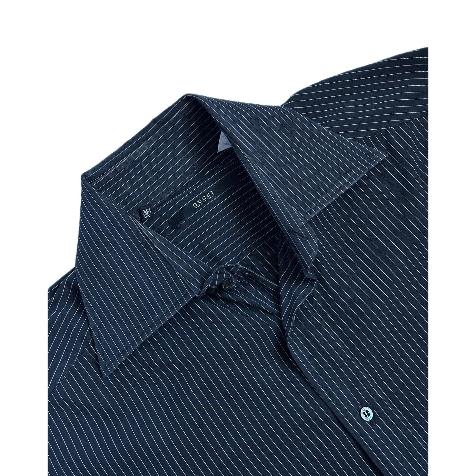 Gucci Gucci by Tom Ford Striped Button Up Shirt Size US S / EU 44-46 / 1 - 2 Thumbnail