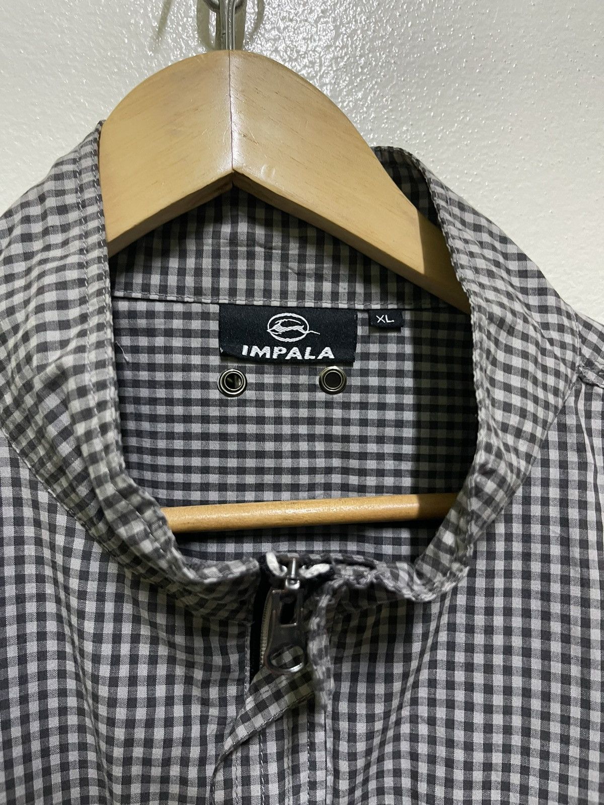 Japanese Brand Impala Zipper Shirt Tactical Pocket Removeable Sleeve Size US XL / EU 56 / 4 - 8 Thumbnail