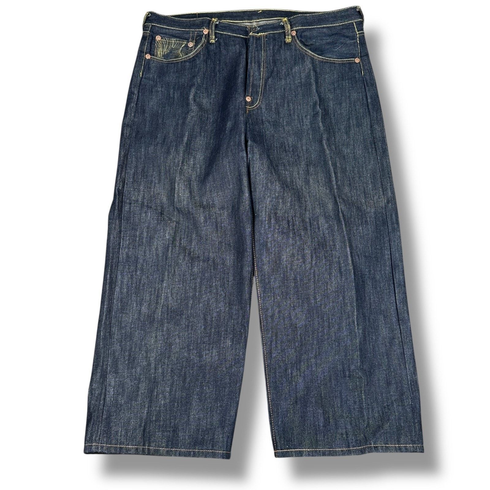RMC Jeans Vintage Red Monkey RMC Baggy Loose Jeans Men’s 40 Blue Y2K Size US 40 / EU 56 - 1 Thumbnail
