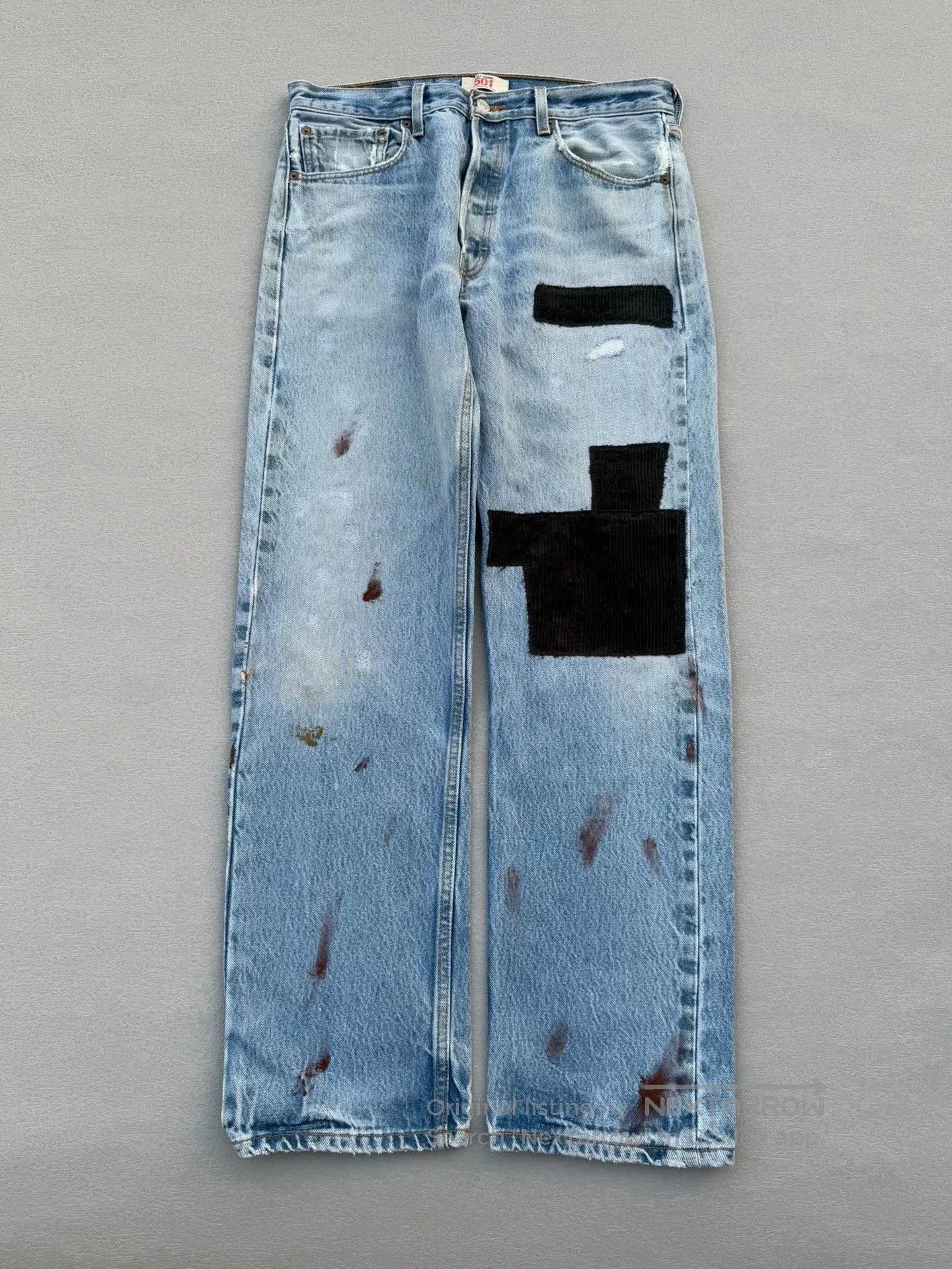 Vintage Vintage 00s Levi's 501 Remake Jeans. Size US 34 / EU 50 - 1 Thumbnail