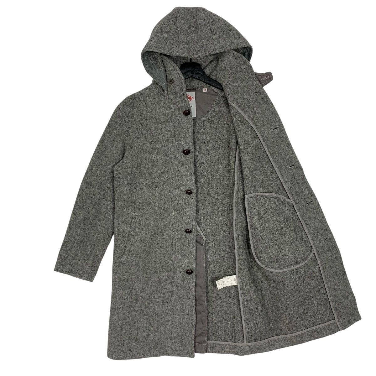 Danton Danton french workwear JapaneseBrand Outdoor Long Jacket Size S / US 4 / IT 40 - 4 Thumbnail