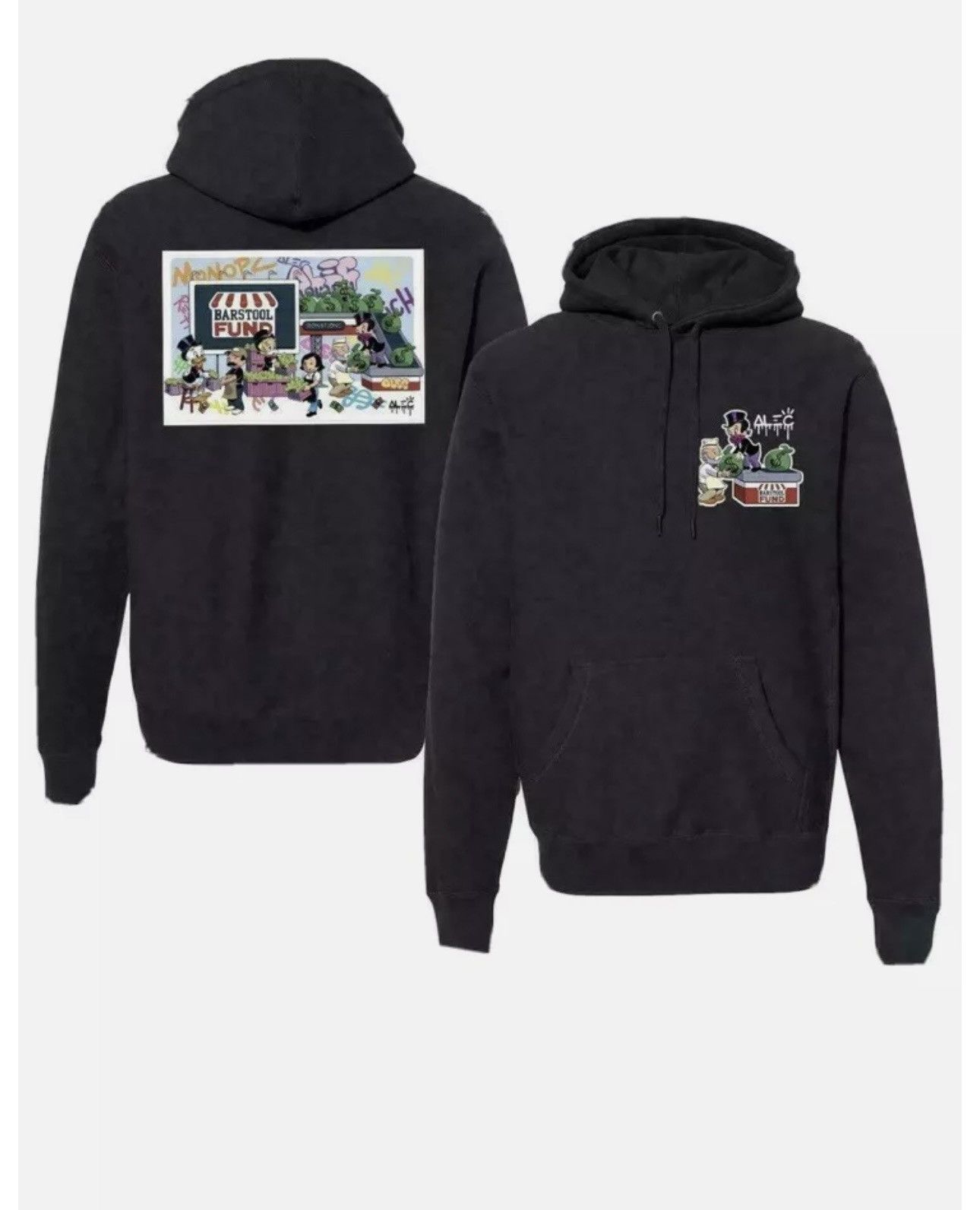 Alec Monopoly Alec Monopoly X Barstool Fund Hoodie Size US M / EU 48-50 / 2 - 1 Thumbnail