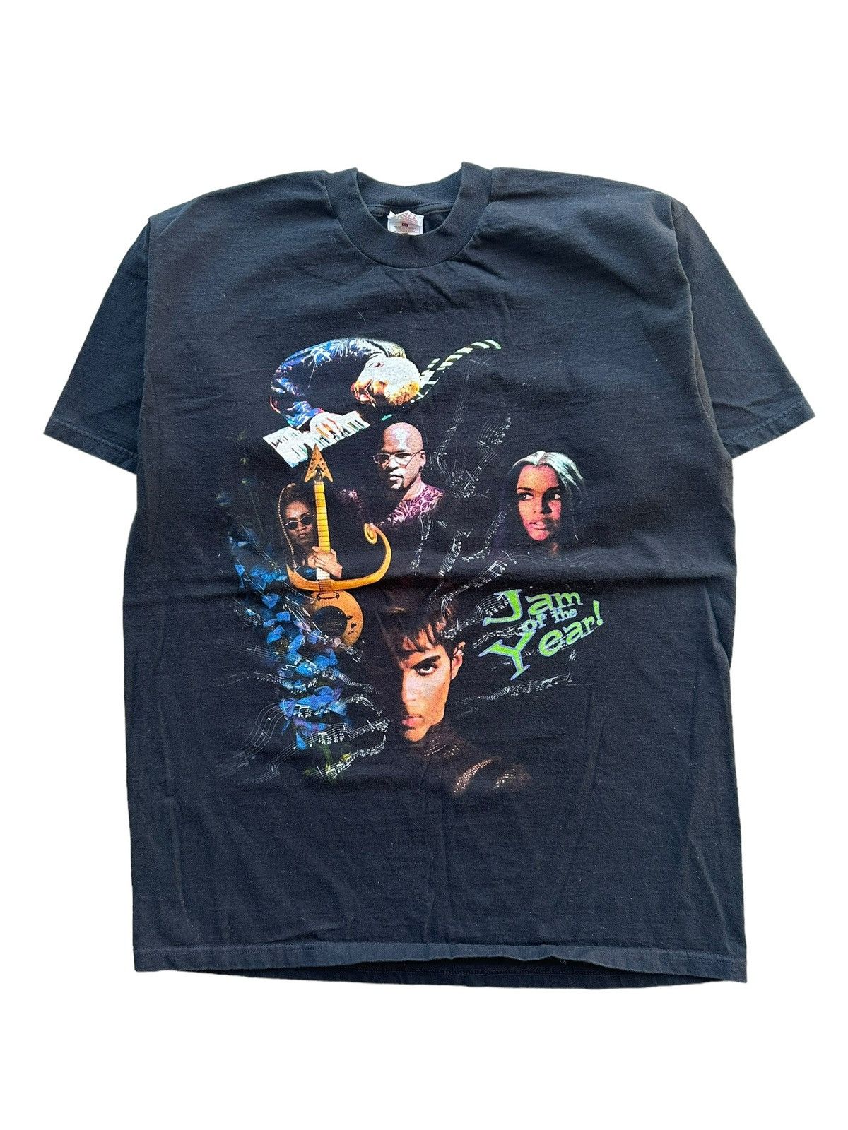 image of Vintage 90’S Prince Jam Of The Year Music T-Shirt in Black, Men's (Size XL)