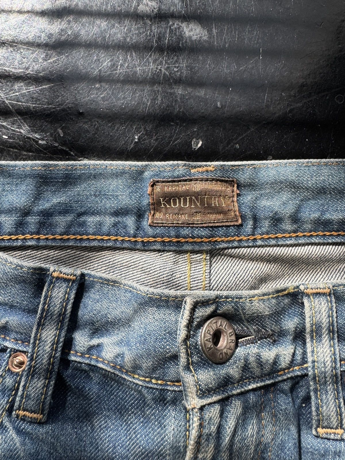 Kapital × Kapital Kountry Kapital Bone Shorts Size US 36 / EU 52 - 3 Thumbnail