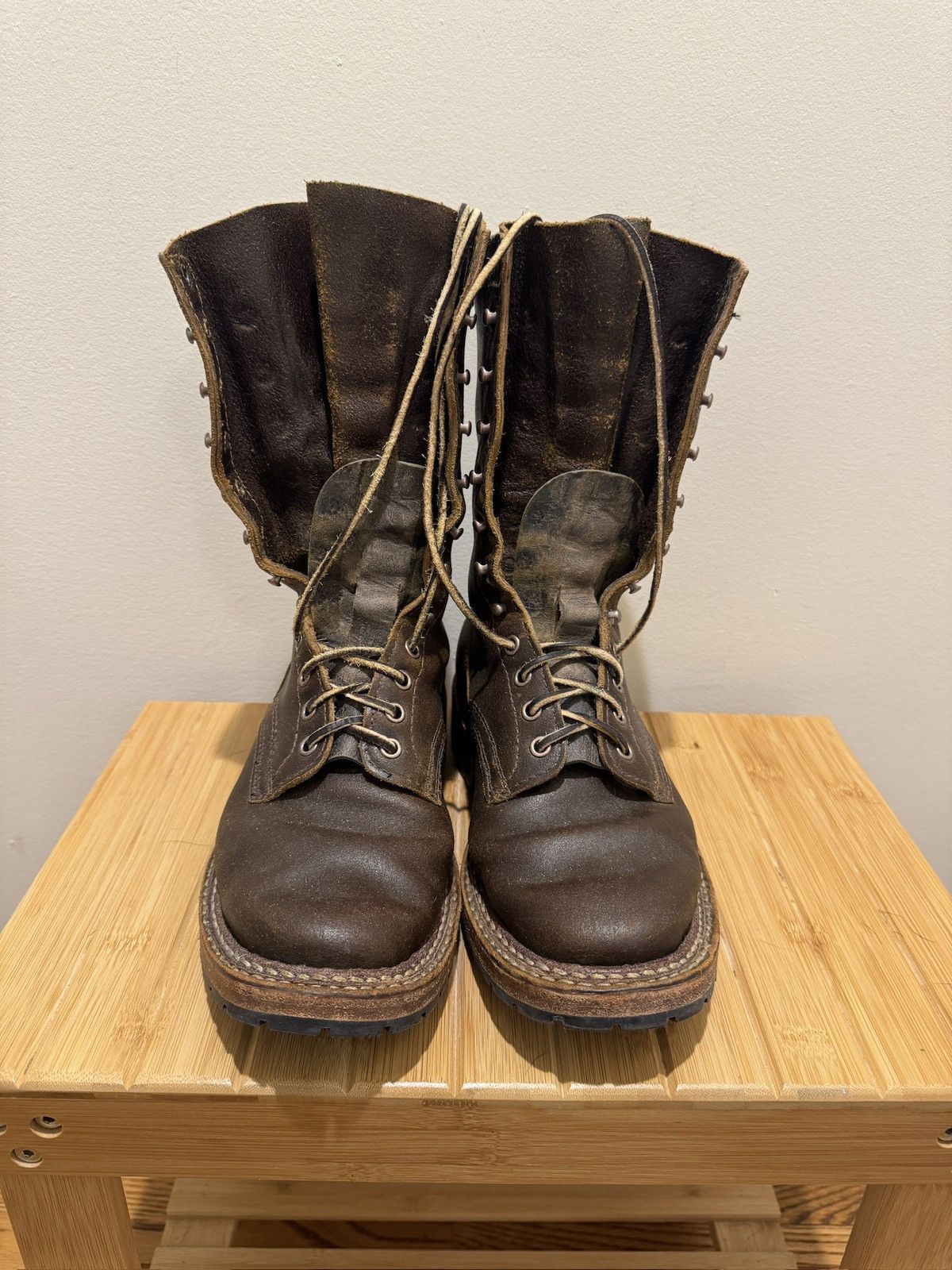 White's Boots White’s Bounty Hunter Horween Cinnamon Waxed Flesh 6.5E Size US 6.5 / EU 39-40 - 2 Thumbnail