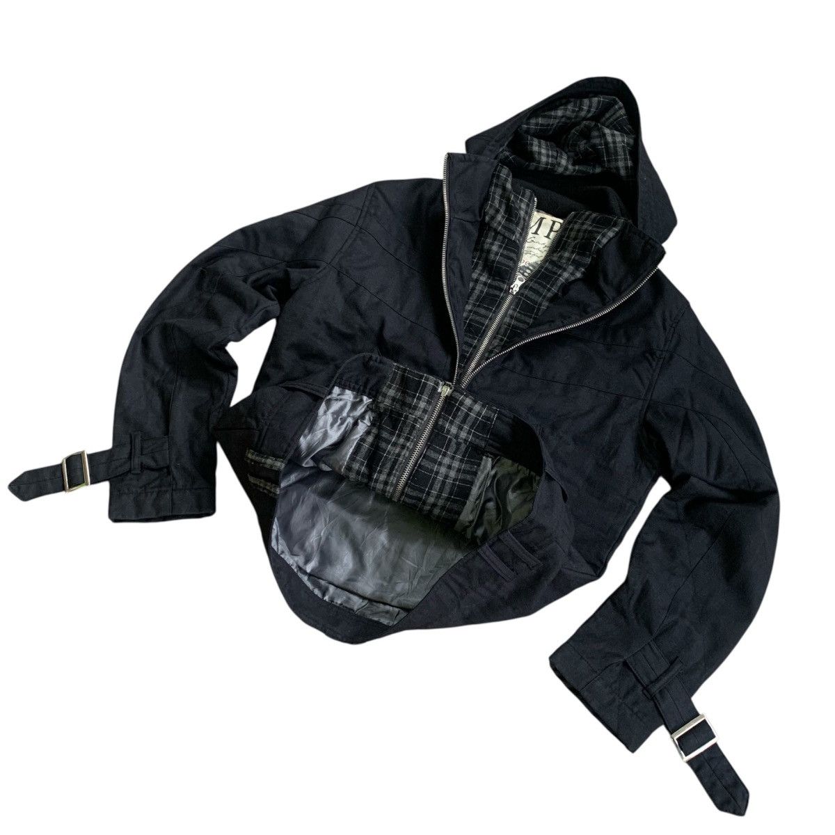 Japanese Brand Amp By Manydope Double Layer Jacket Punk Gothic Style Size US L / EU 52-54 / 3 - 11 Thumbnail
